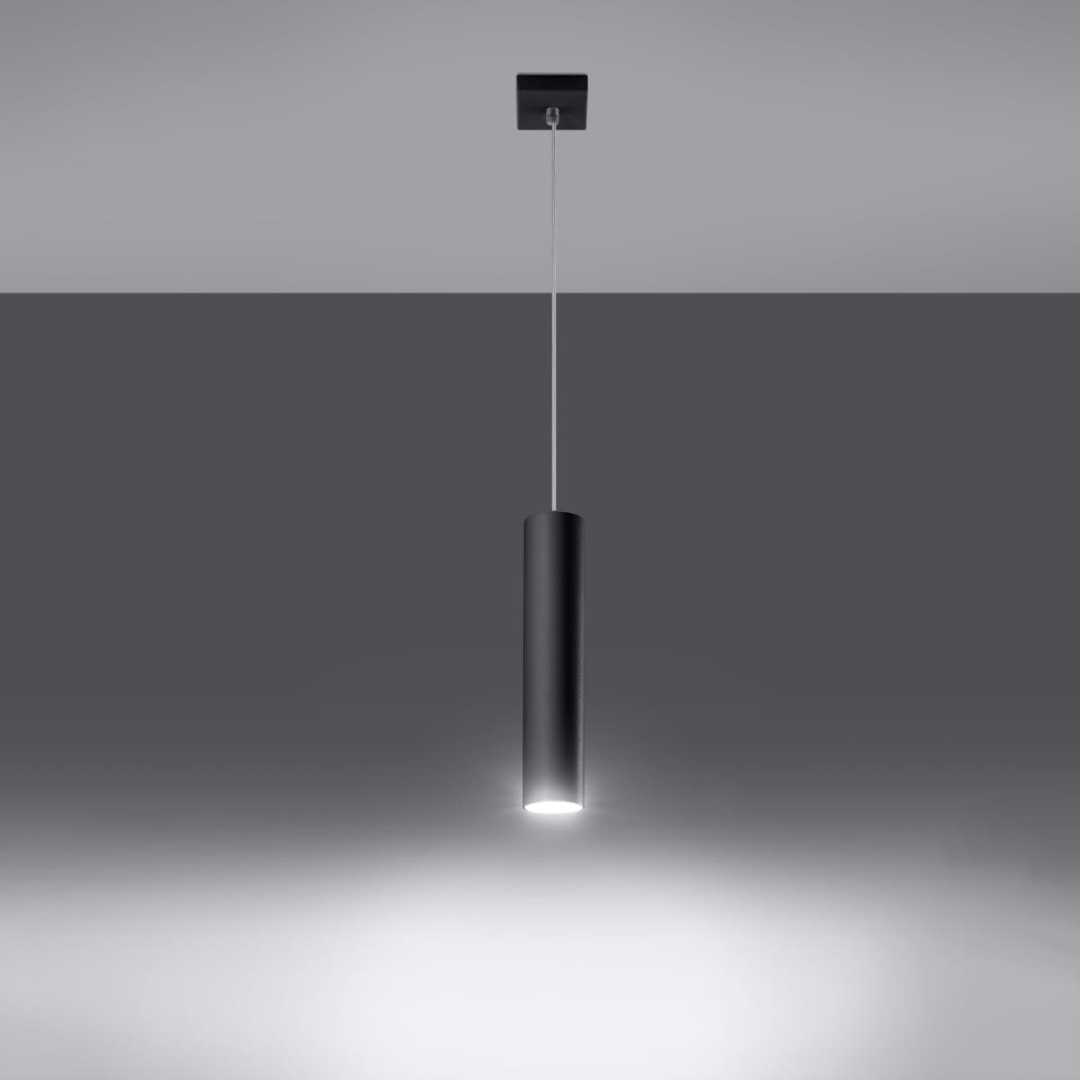 Bussandri Hanglamp modern - Metaal - Zwart