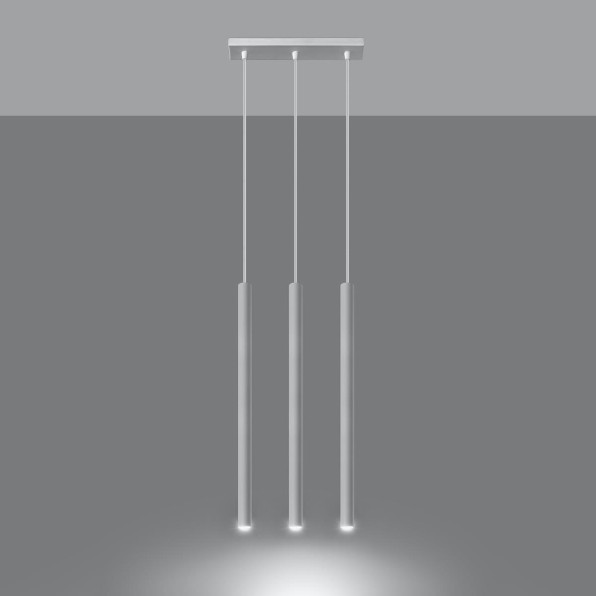 Bussandri Hanglamp modern - Metaal - Wit