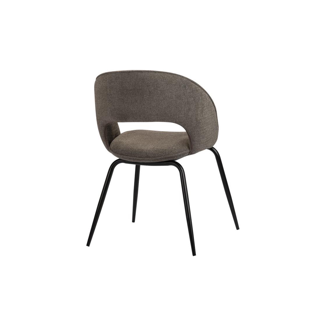 Pole to Pole - Rainbow stoel - Chenille - Taupe