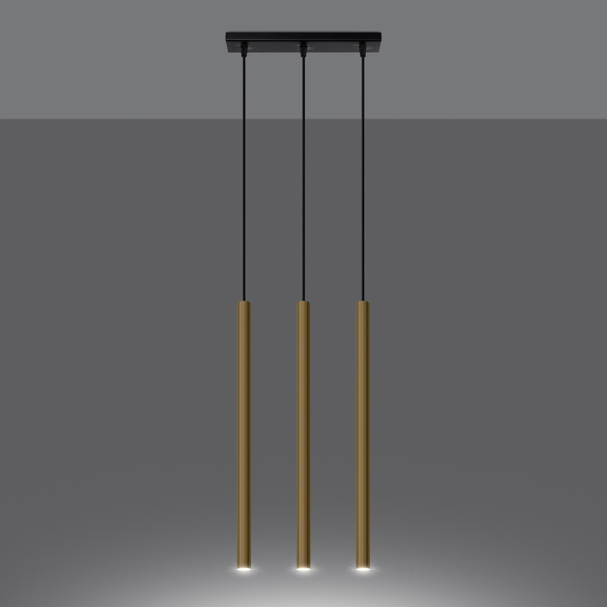 Bussandri Hanglamp modern - Metaal - Goud
