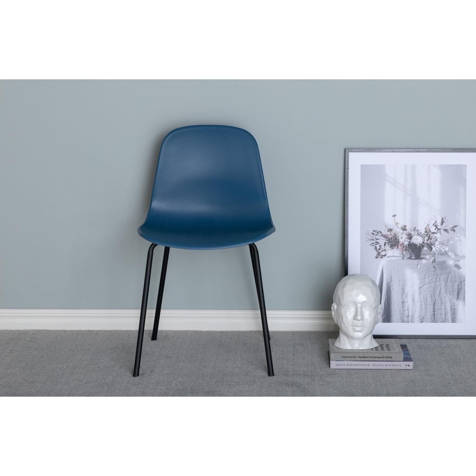 Venture Home Arctic Stoel 48 x 82 x 49 - Blauw - 2-pack