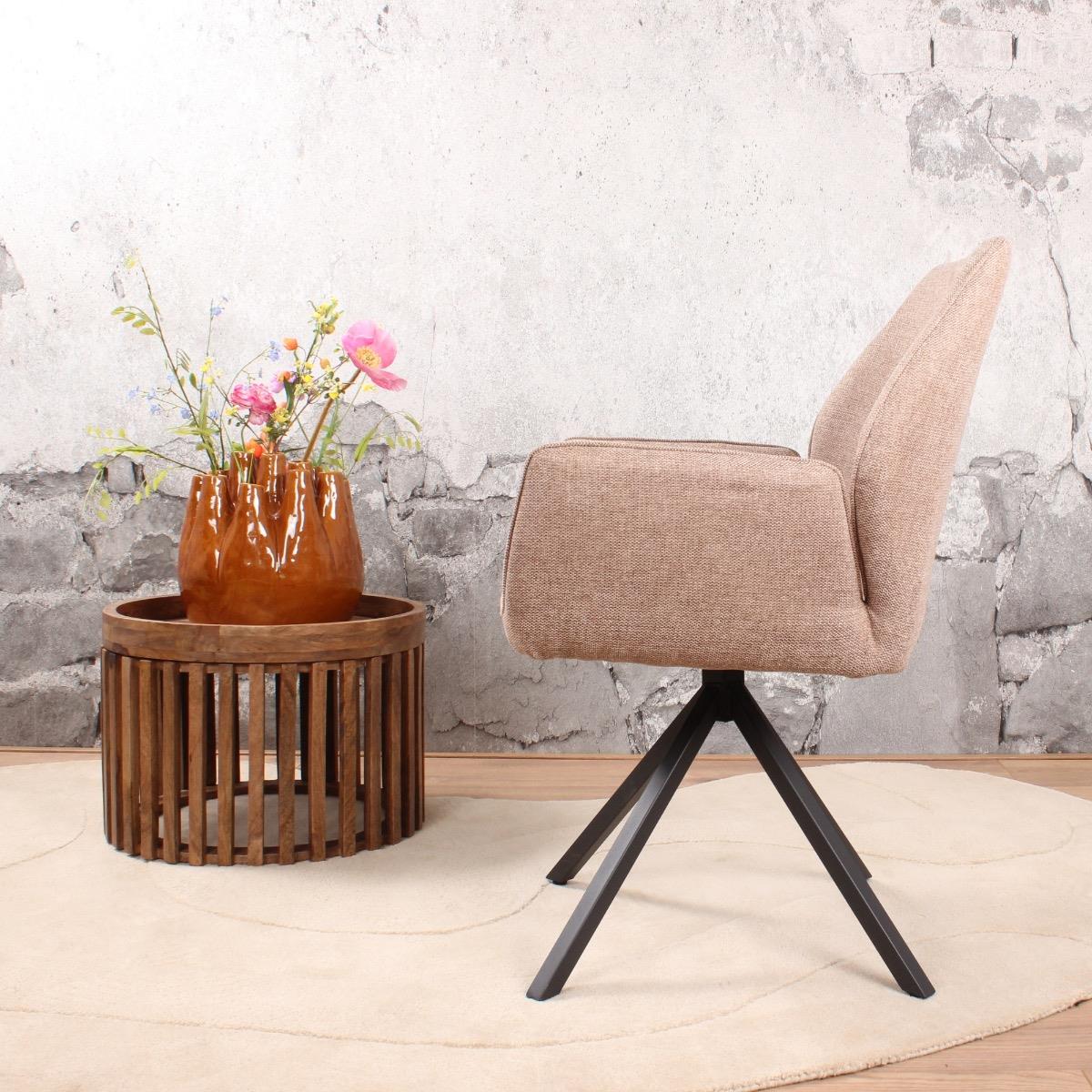 DS4U - Sacha eetkamerstoel stof beige