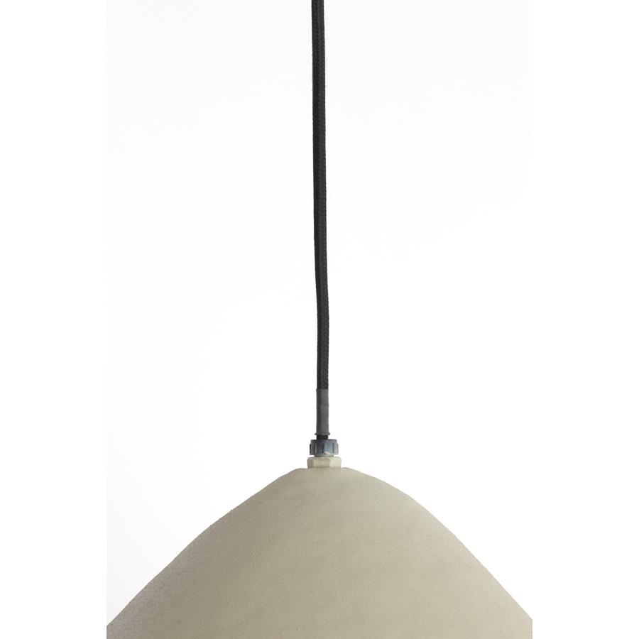 Light & Living Light&living Hanglamp Ø25x15 cm ELIMO mat licht grijs