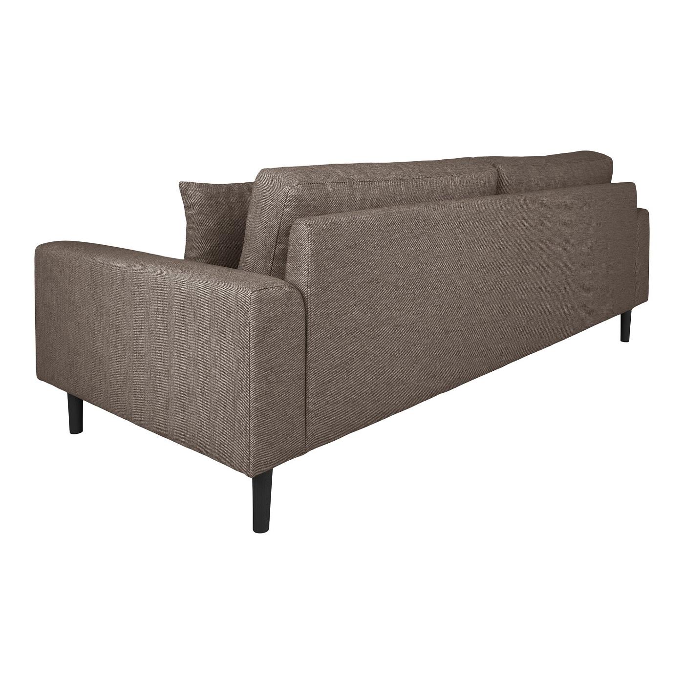 House Nordic - 3-Zits Bank - Bruin - 210x93x76cm - Lido