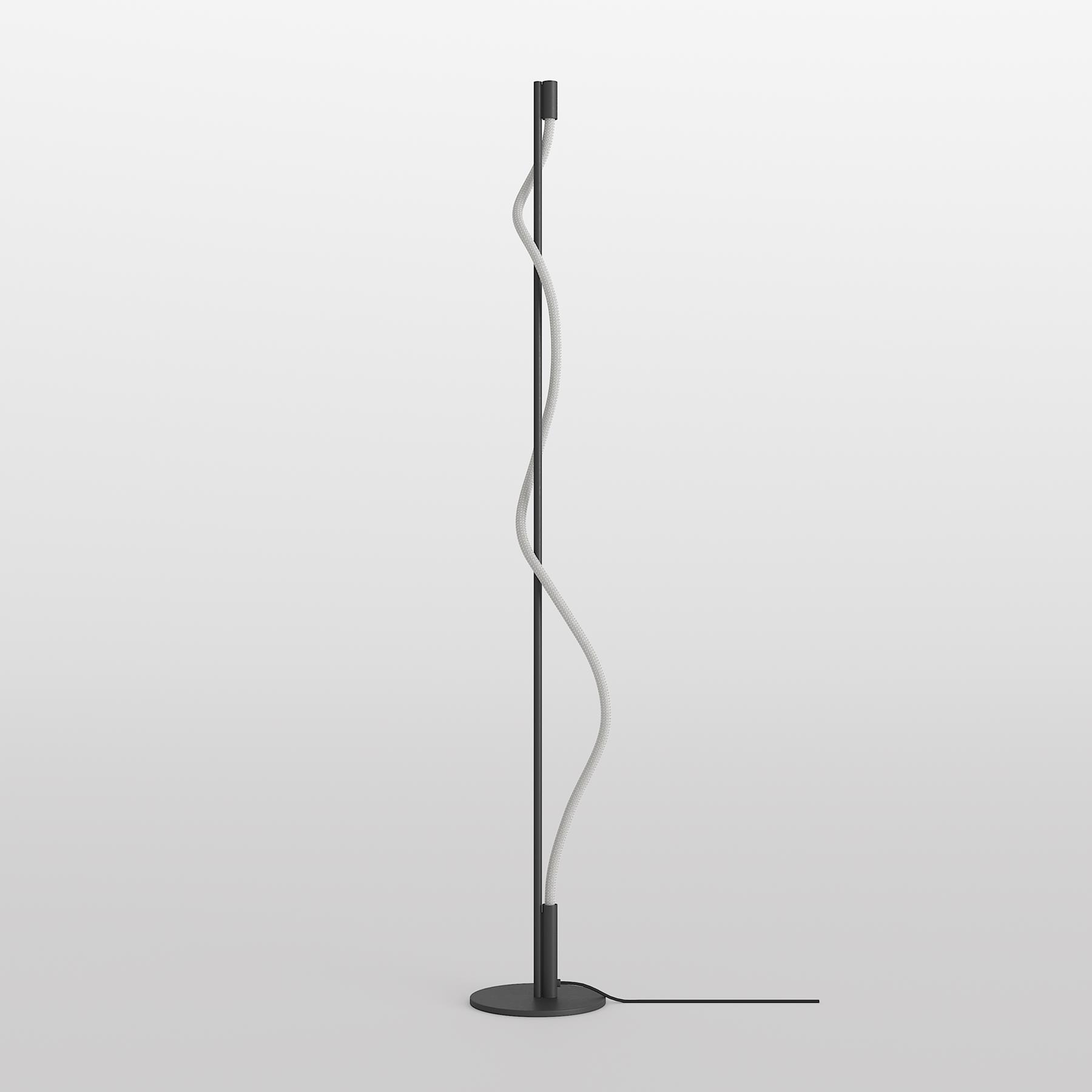Maytoni - Vloerlamp Tau - Zwart - Ø22