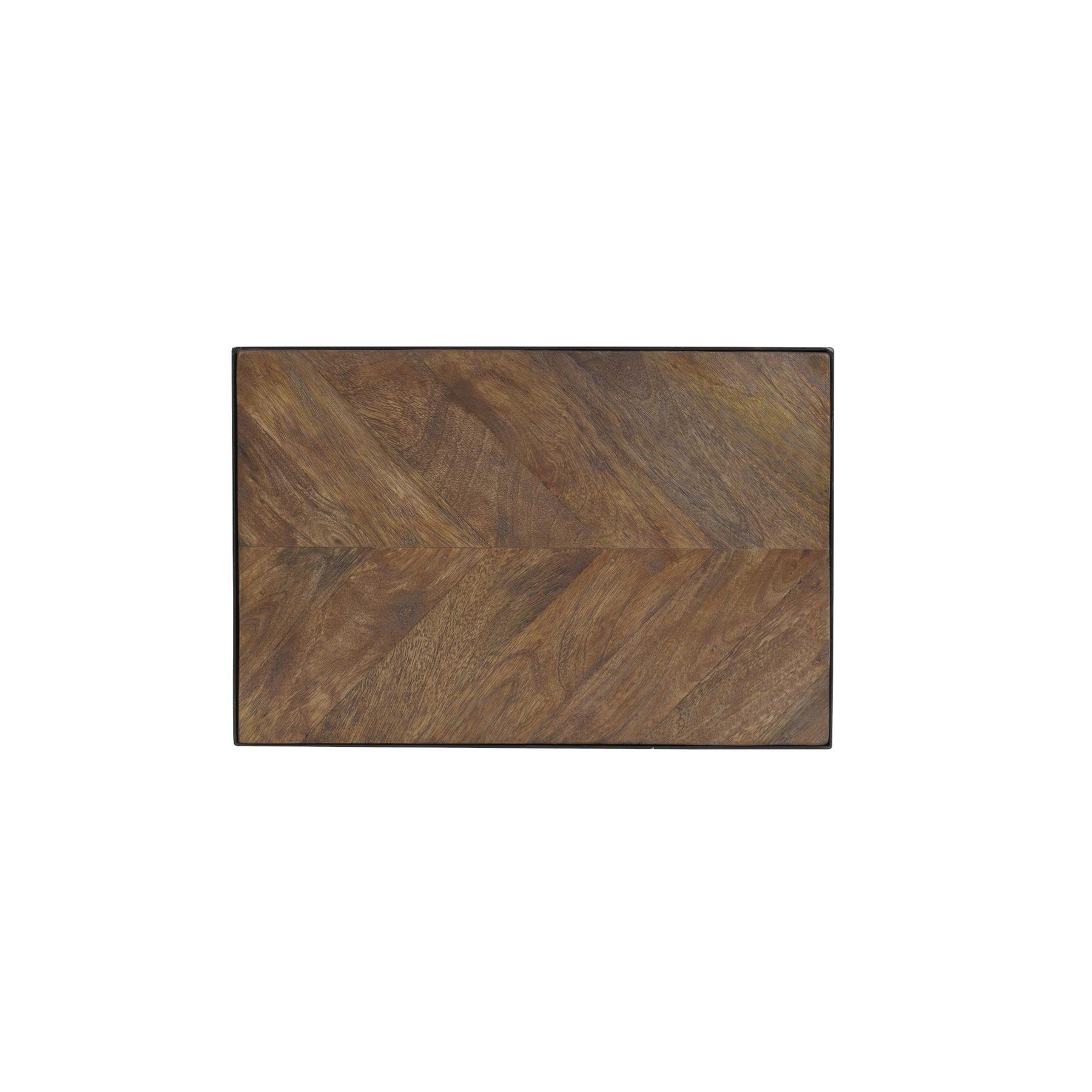 Light & Living Bijzettafel Chisa - Bruin - 45x30x62cm