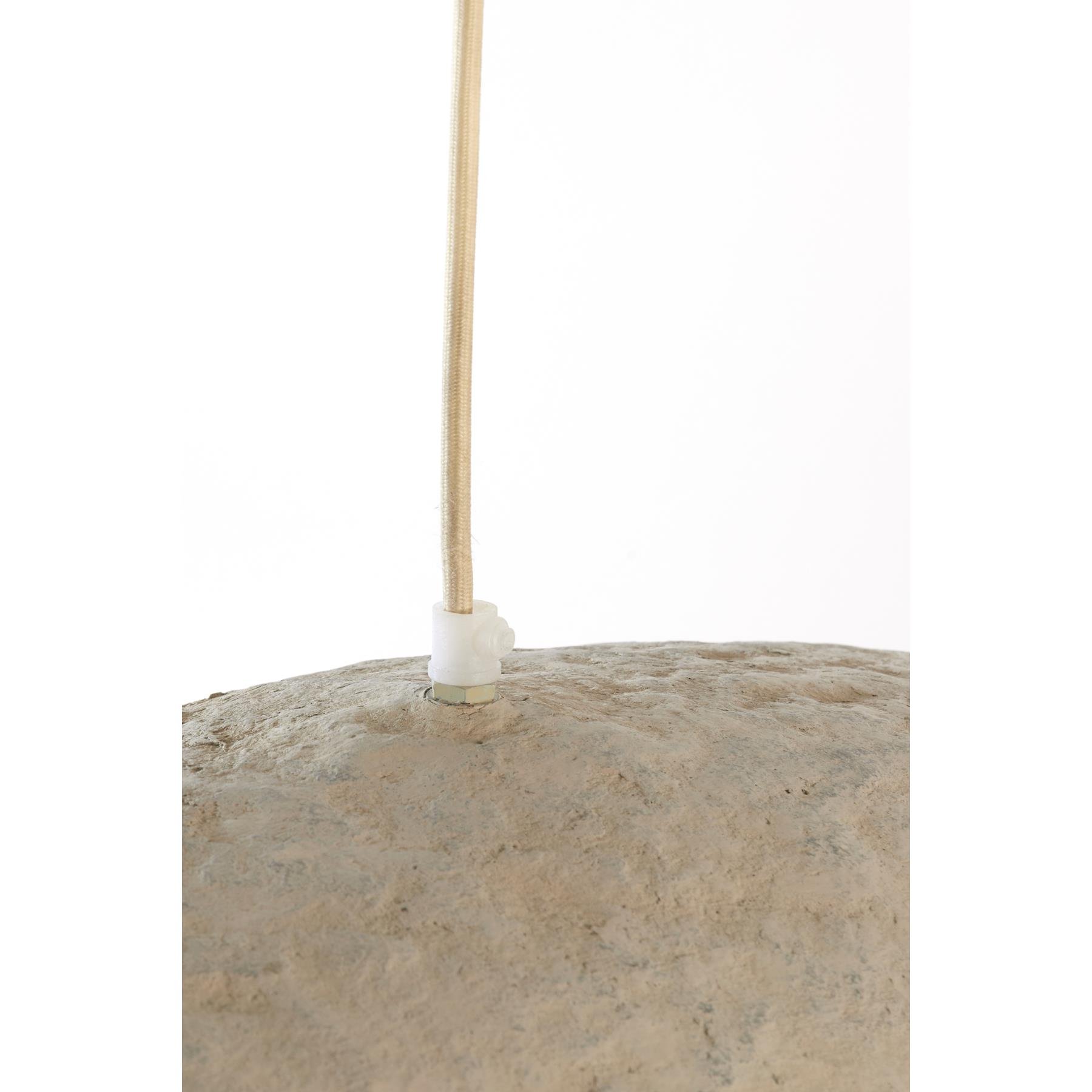 Light&living Hanglamp 71x53,5x23 cm LONIA grijs+antiek brons