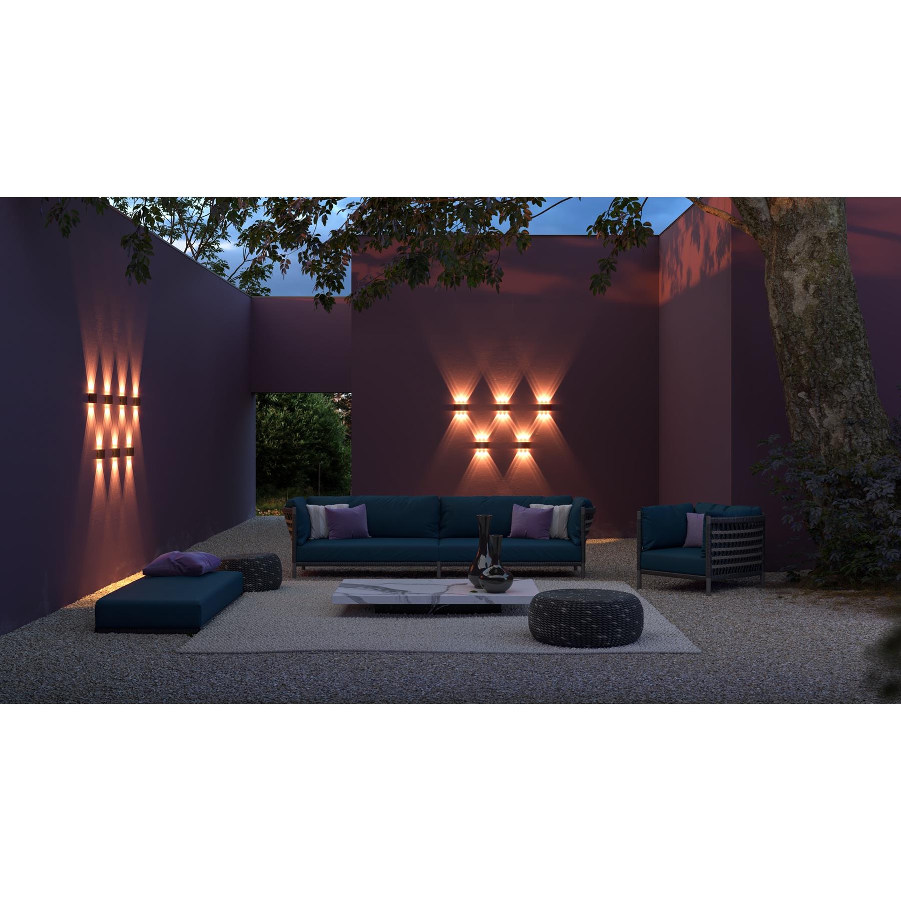 Maytoni Outdoor - Architecturale verlichting Strato - Wit