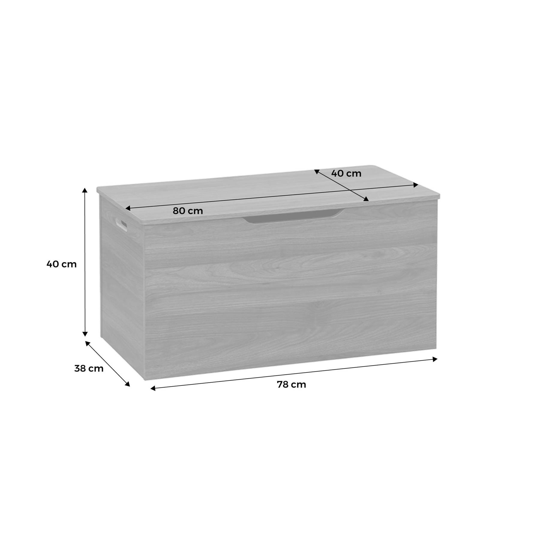 sweeek - Bedeinde, walnootkleurig houtdecor