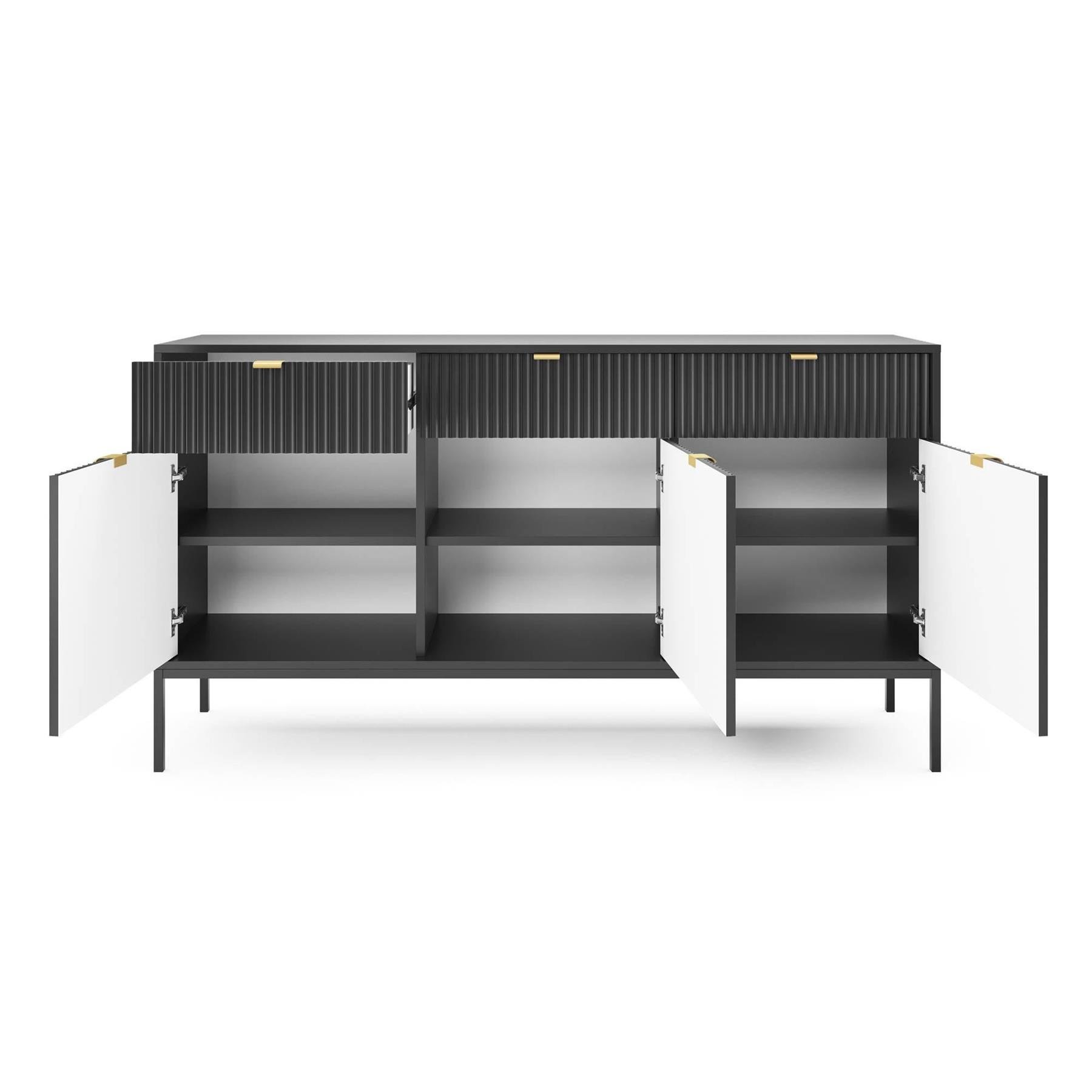 NADUVI Collection Dressoir Louis 3 deurs 3 lades