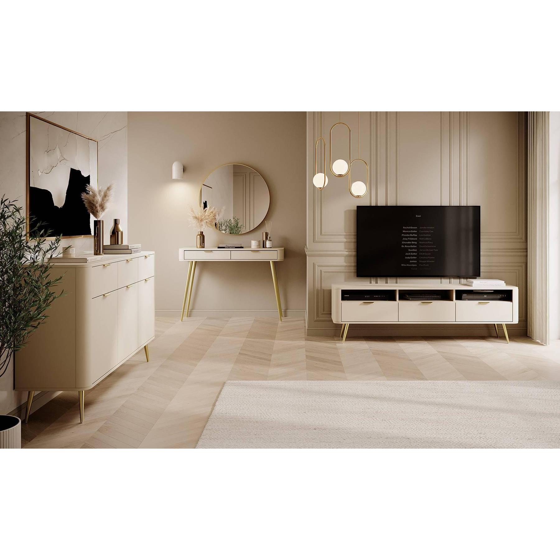 NADUVI Collection Dressoir Olivia 3 deurs 3 lades