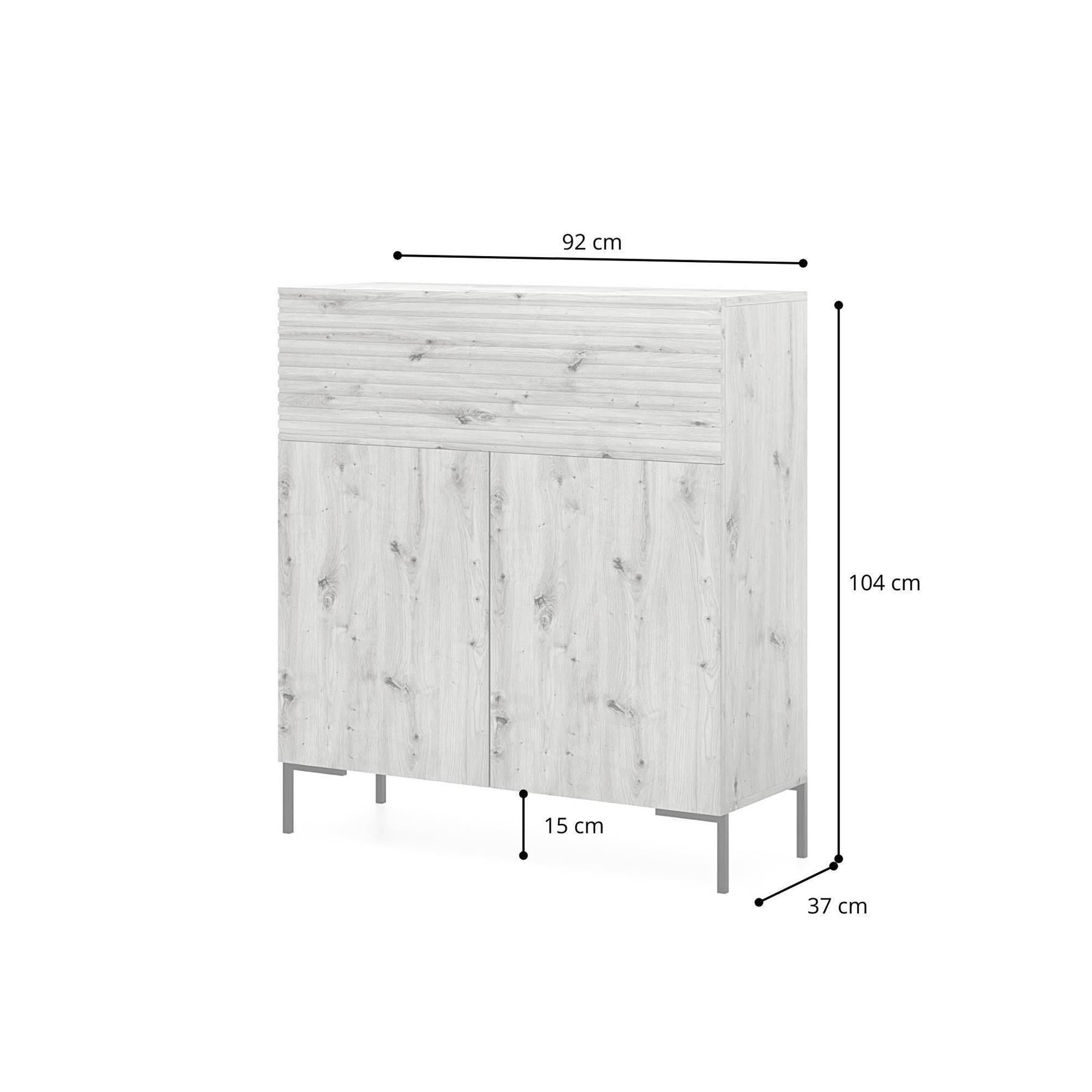 NADUVI Collection Dressoir Lily 2 deurs 1 lade