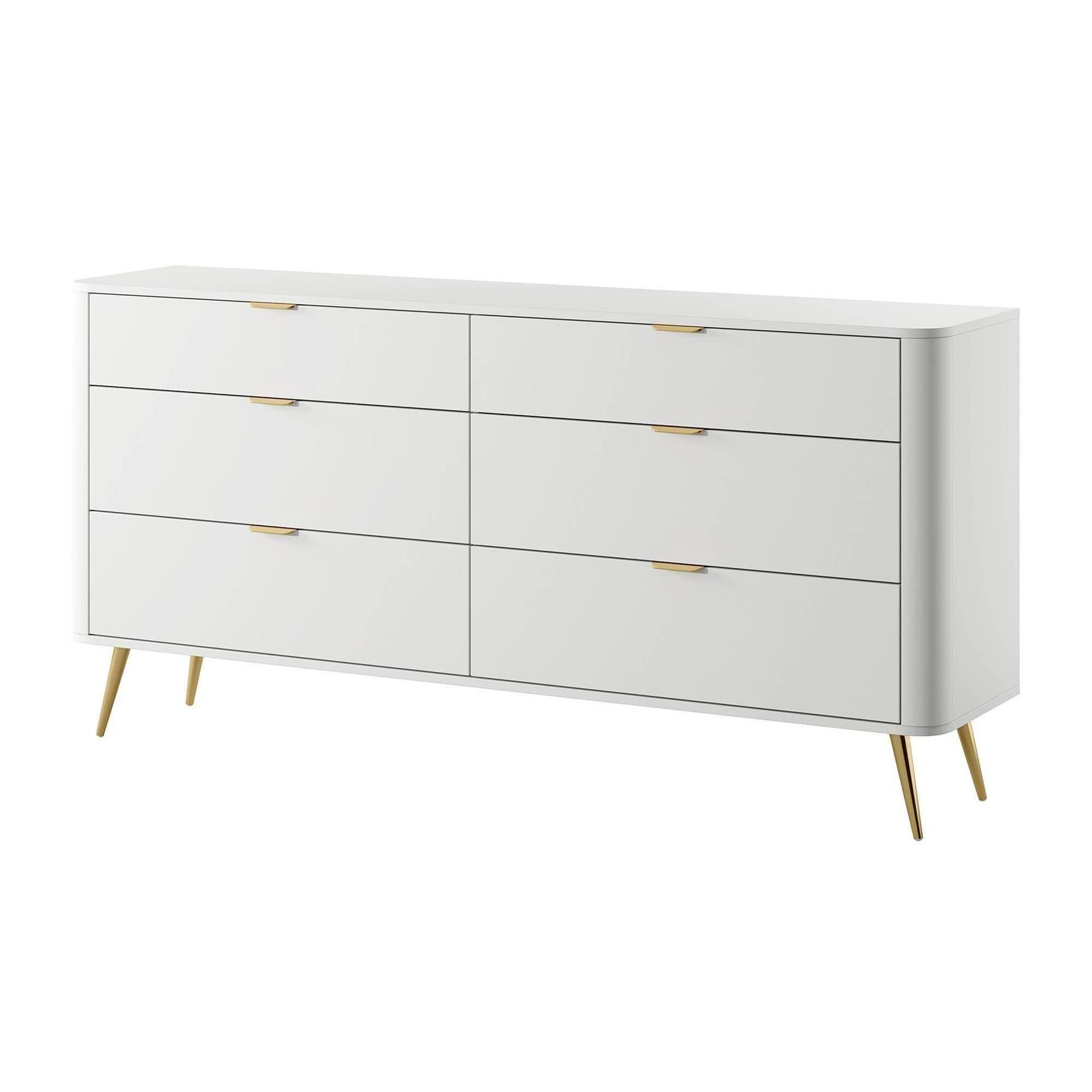 NADUVI Collection Dressoir Olivia 6 lades