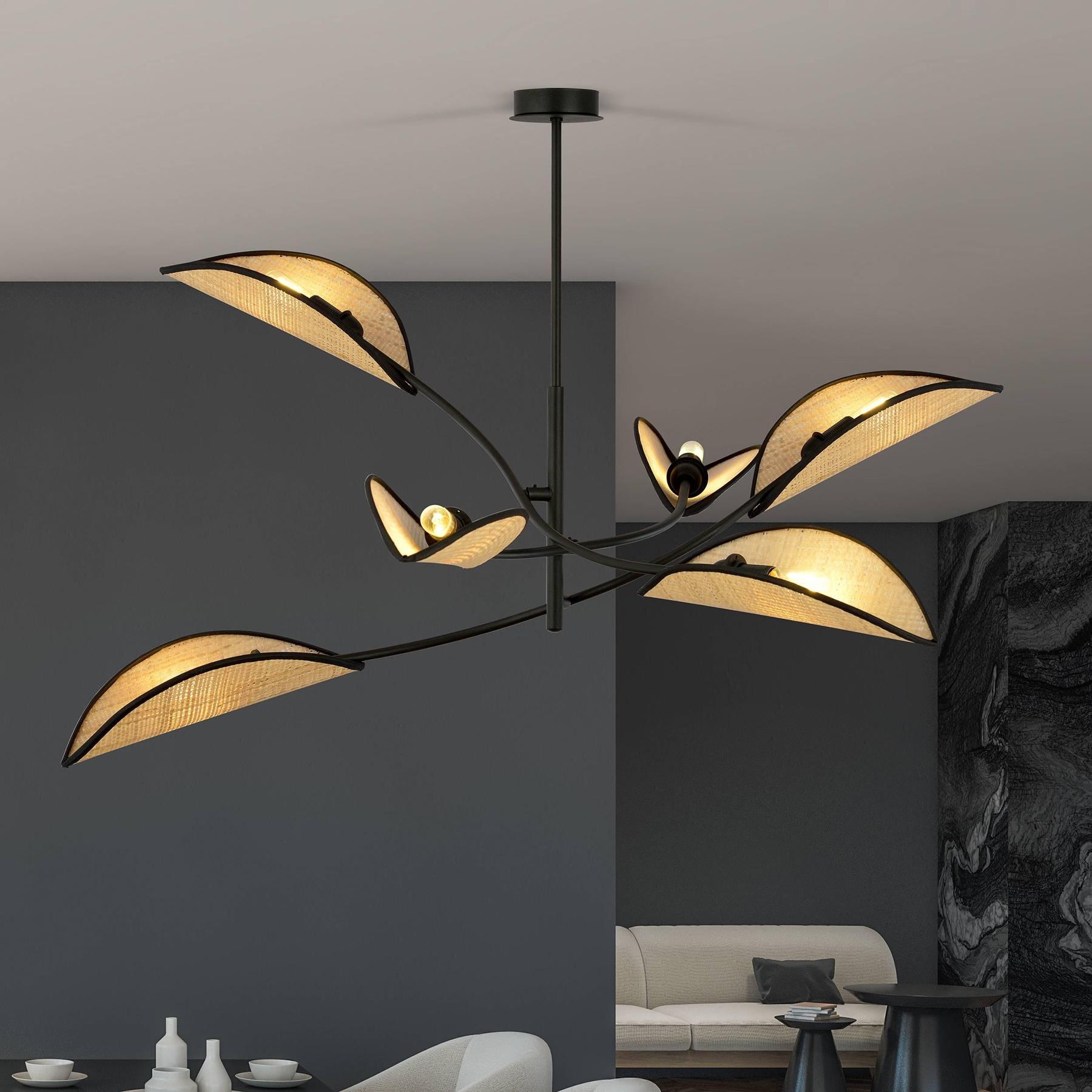 Casa Caron 6-lichts plafondlamp Lorah