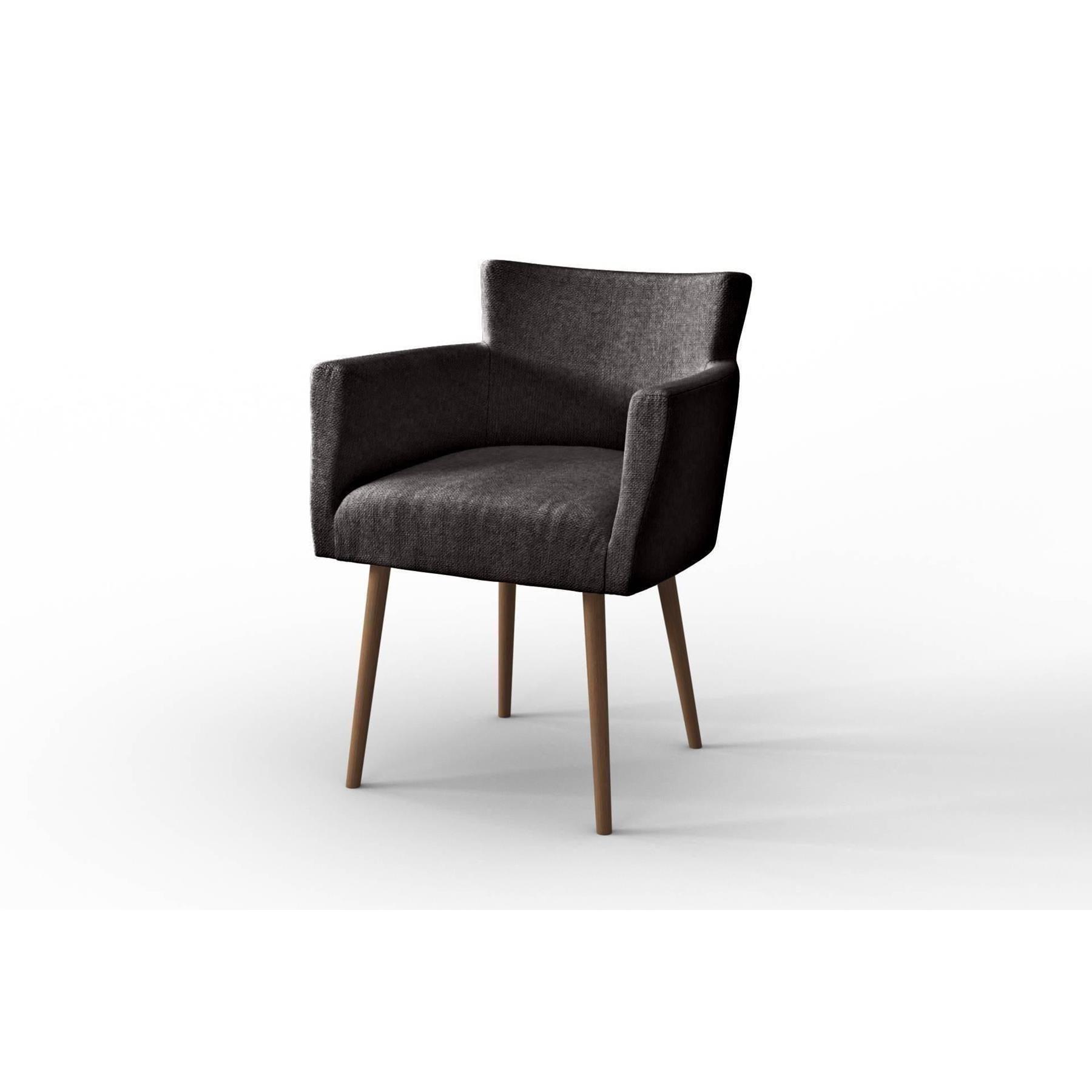 NADUVI Collection Set van 2 eetkamerstoelen Billie linnen