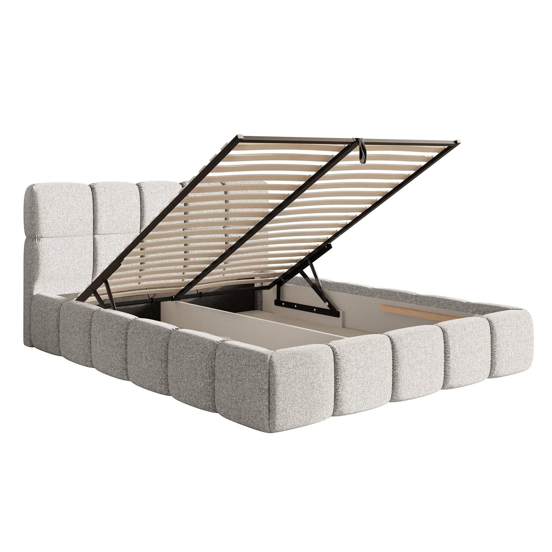 NADUVI Collection Bedframe Chloe met opbergvak 160 x 200 cm