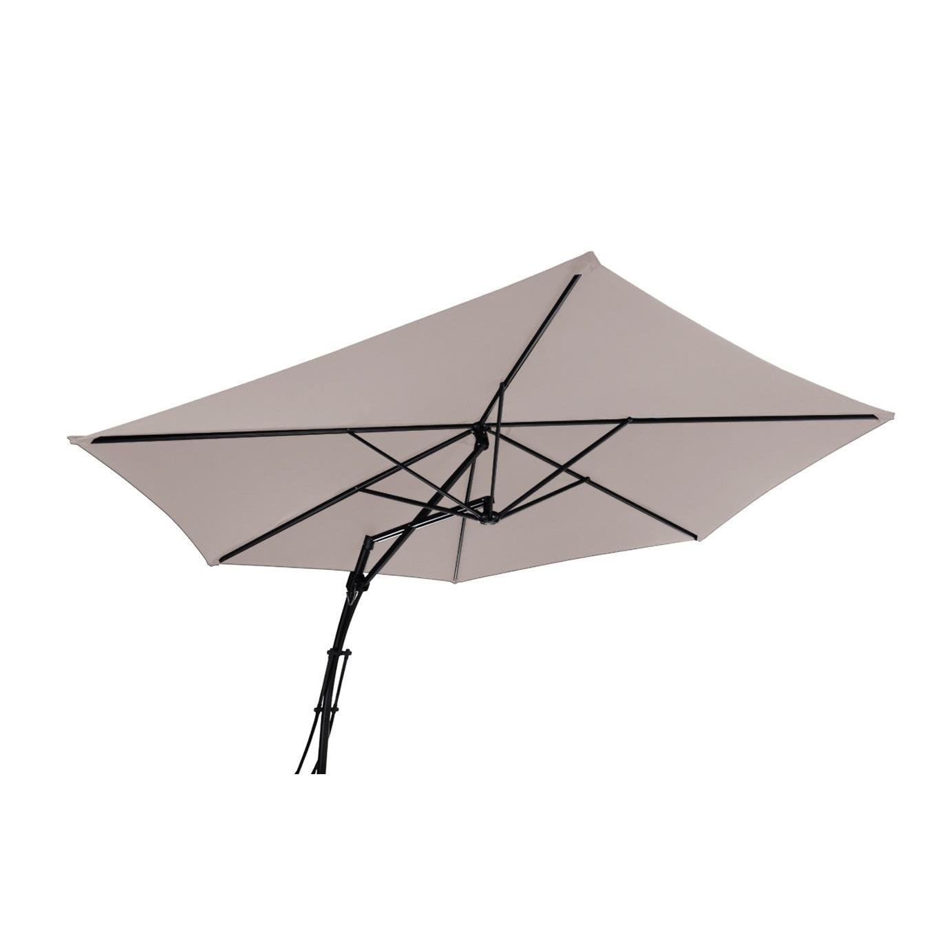 Feel Furniture - Zweefparasol - 3 Meter - Crème