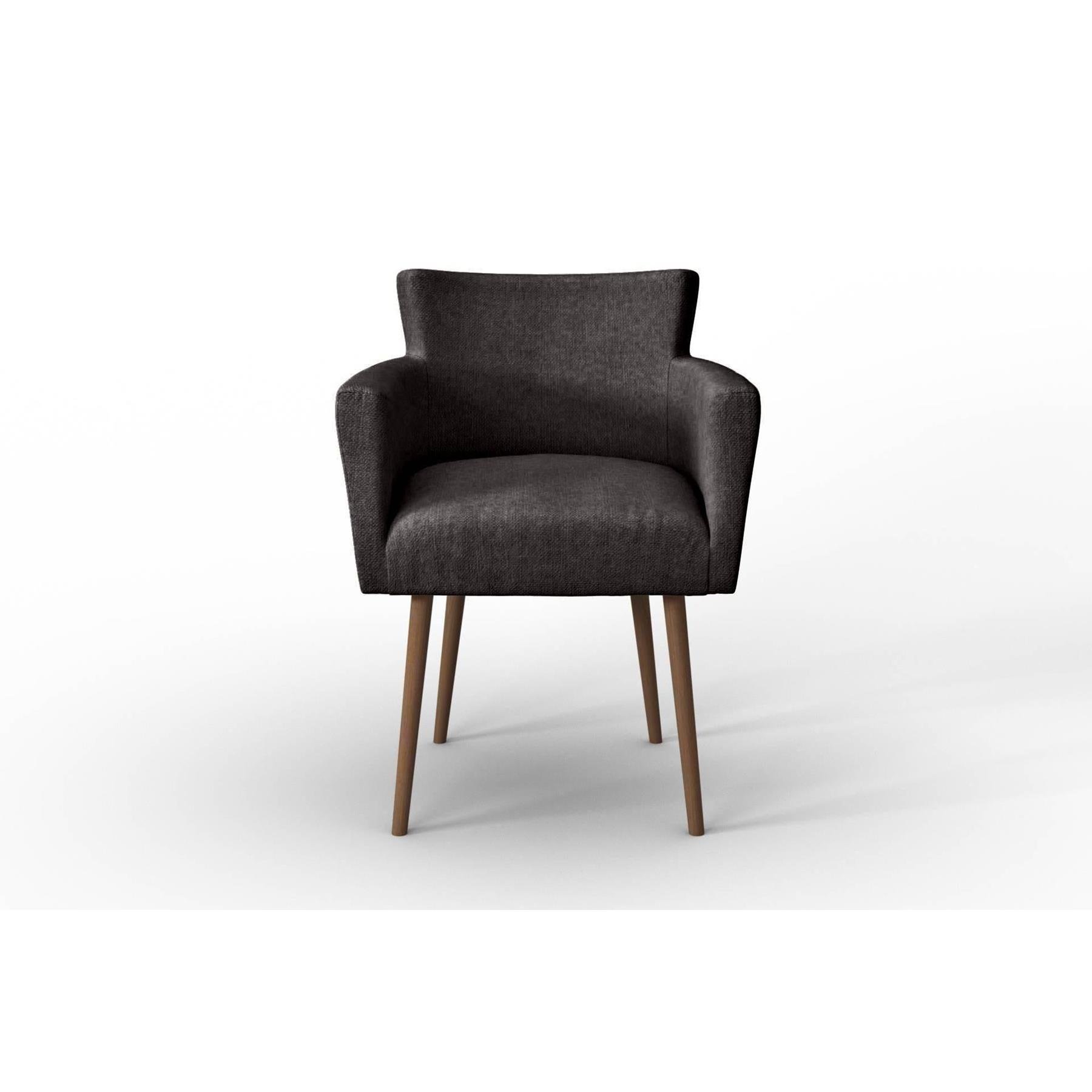 NADUVI Collection Set van 2 eetkamerstoelen Billie linnen