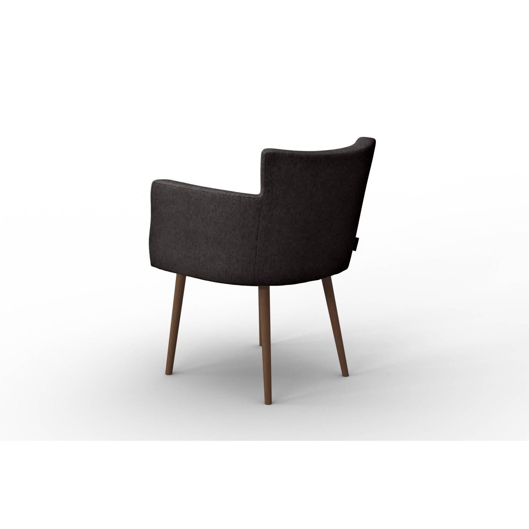 NADUVI Collection Set van 2 eetkamerstoelen Billie linnen