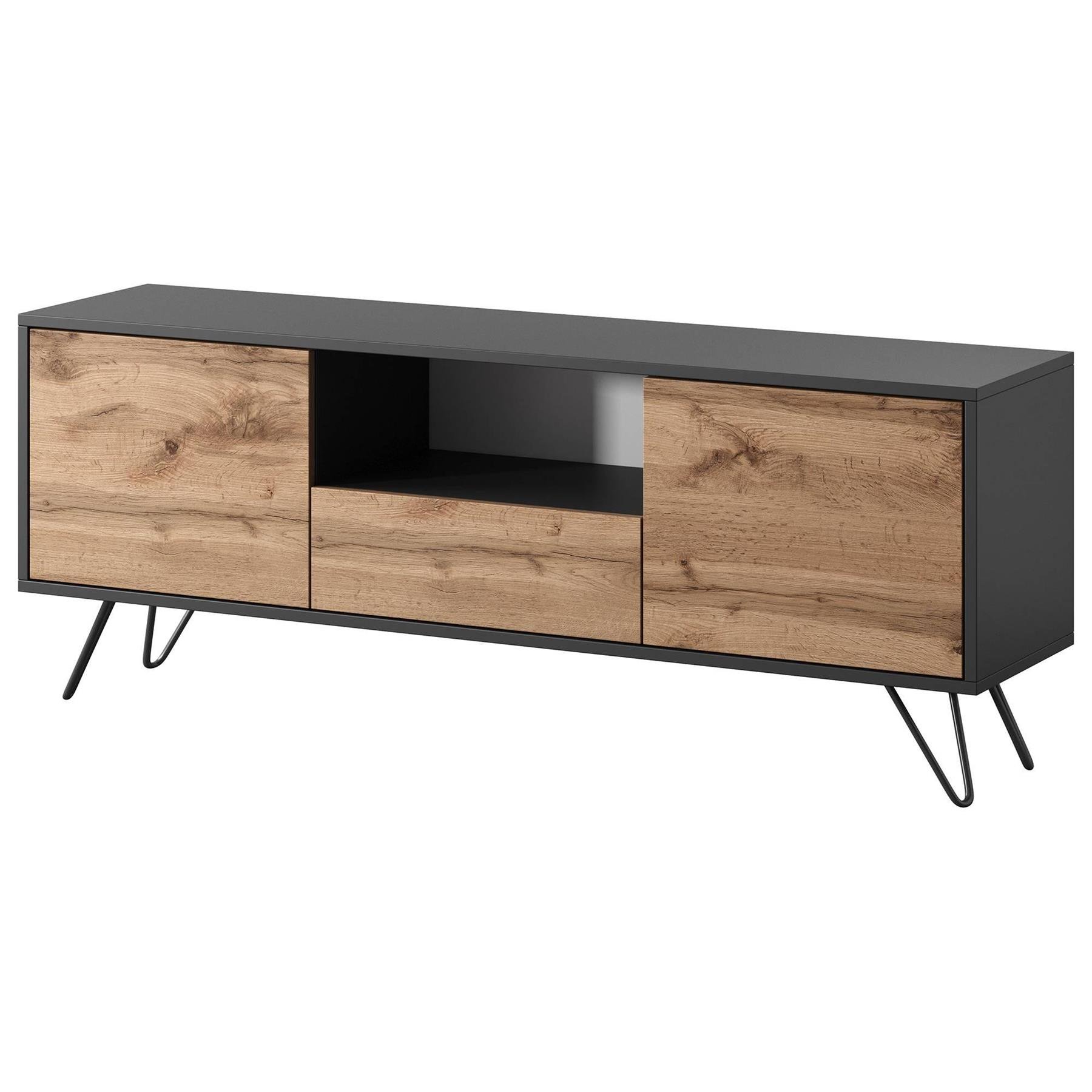NADUVI Collection TV-meubel Mallory met verlichting
