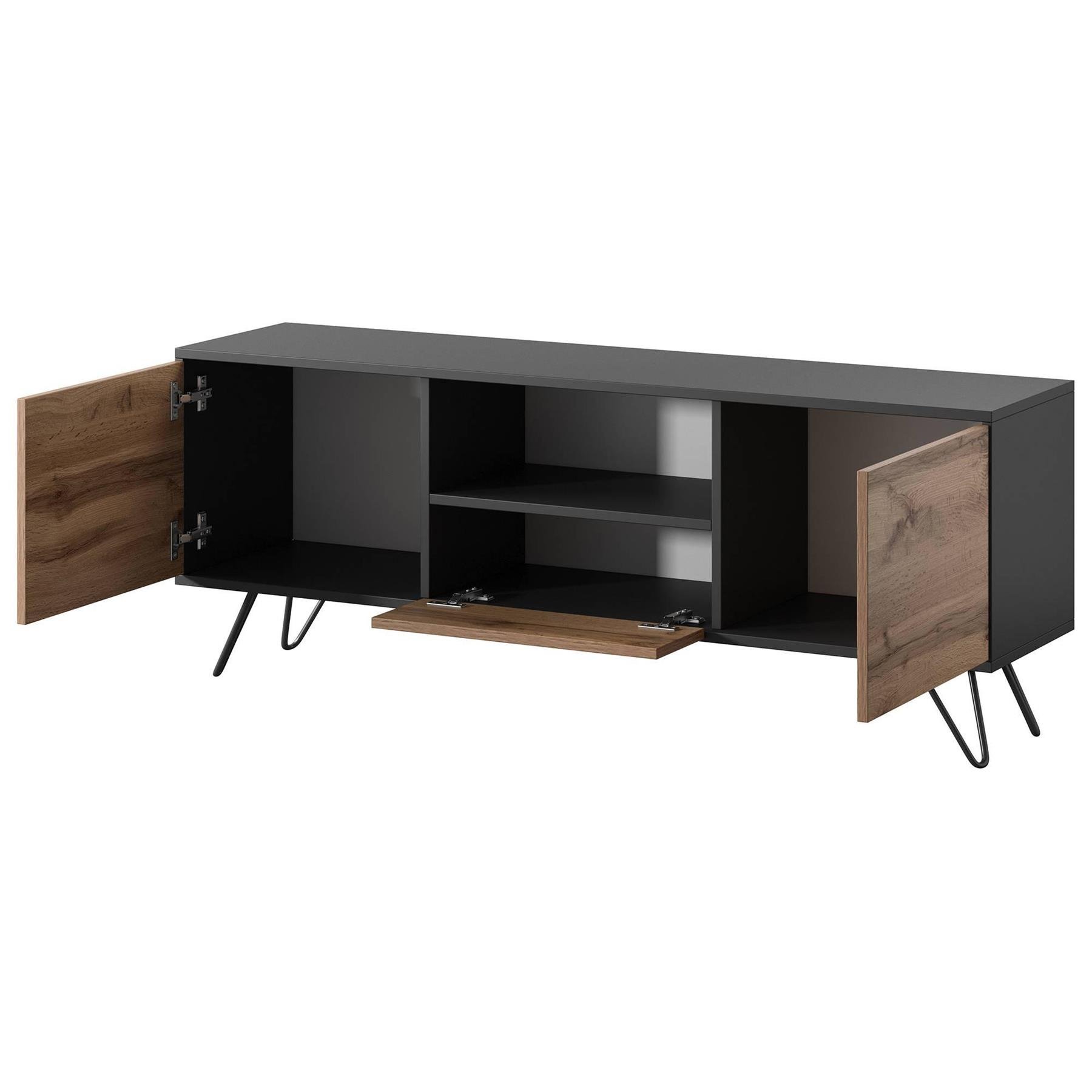 NADUVI Collection TV-meubel Mallory met verlichting