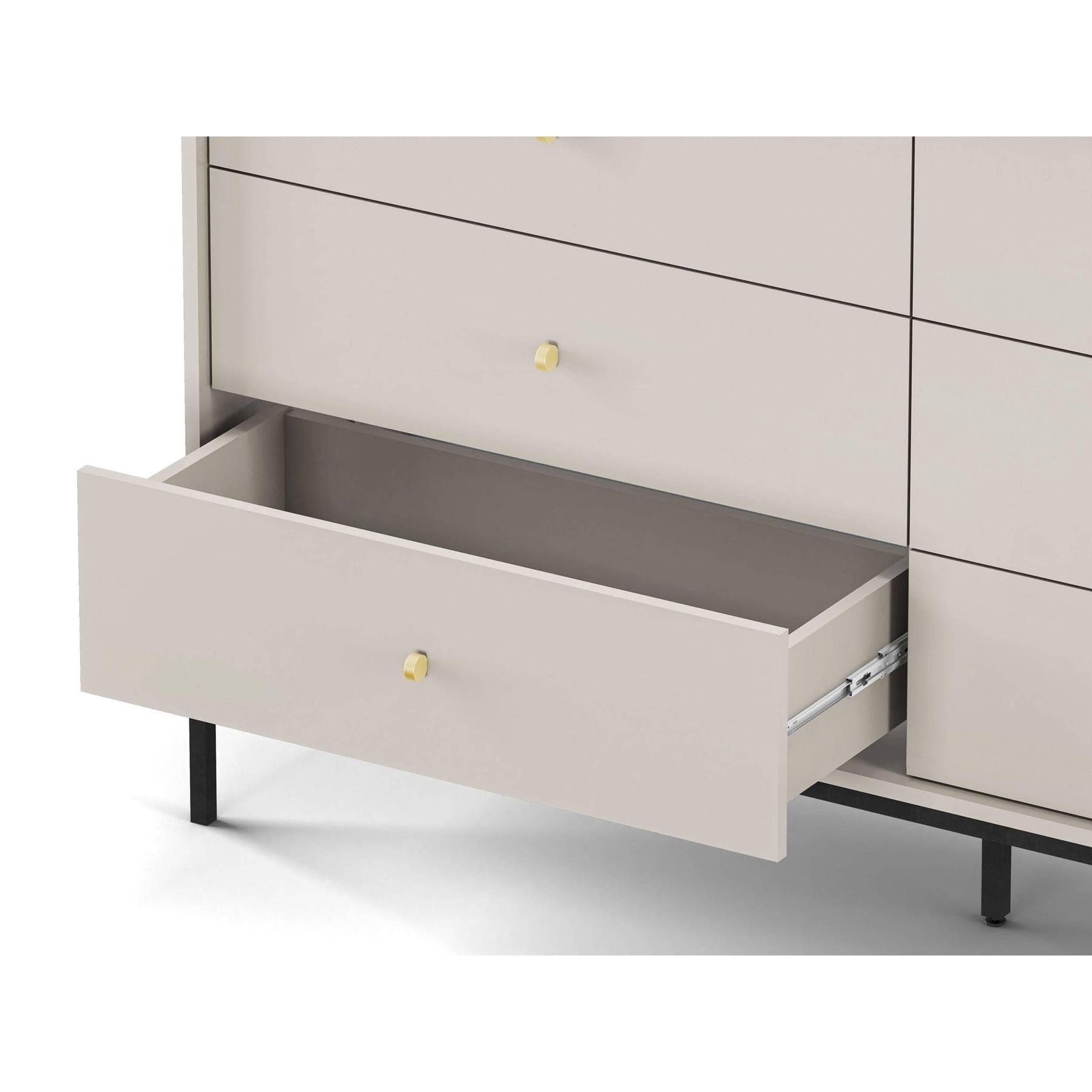 NADUVI Collection Dressoir Monique 6 lades