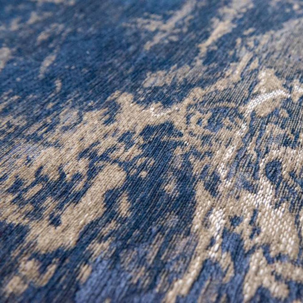 Louis de Poortere Mad Men Vloerkleed 280 x 390 cm - Abyss Blue
