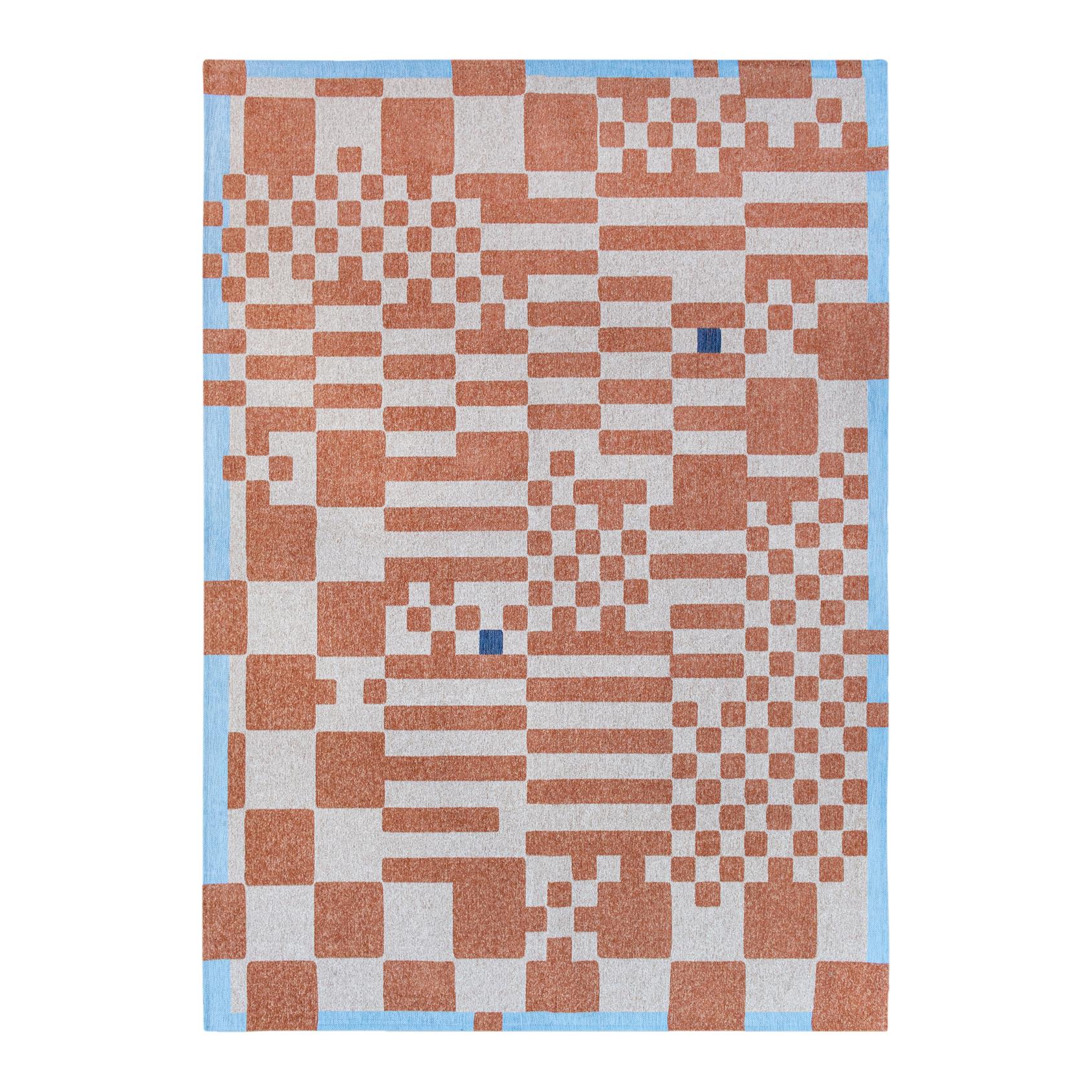 Louis de Poortere Craft Chess Vloerkleed 140 x 200 cm - Nude