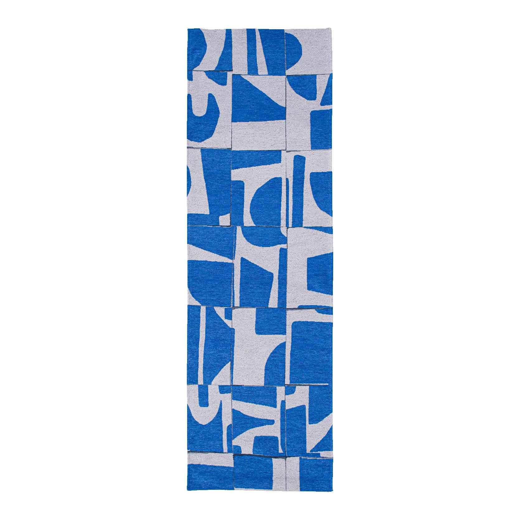 Louis de Poortere Craft Papercut Runner 80 x 250 cm - Campanula