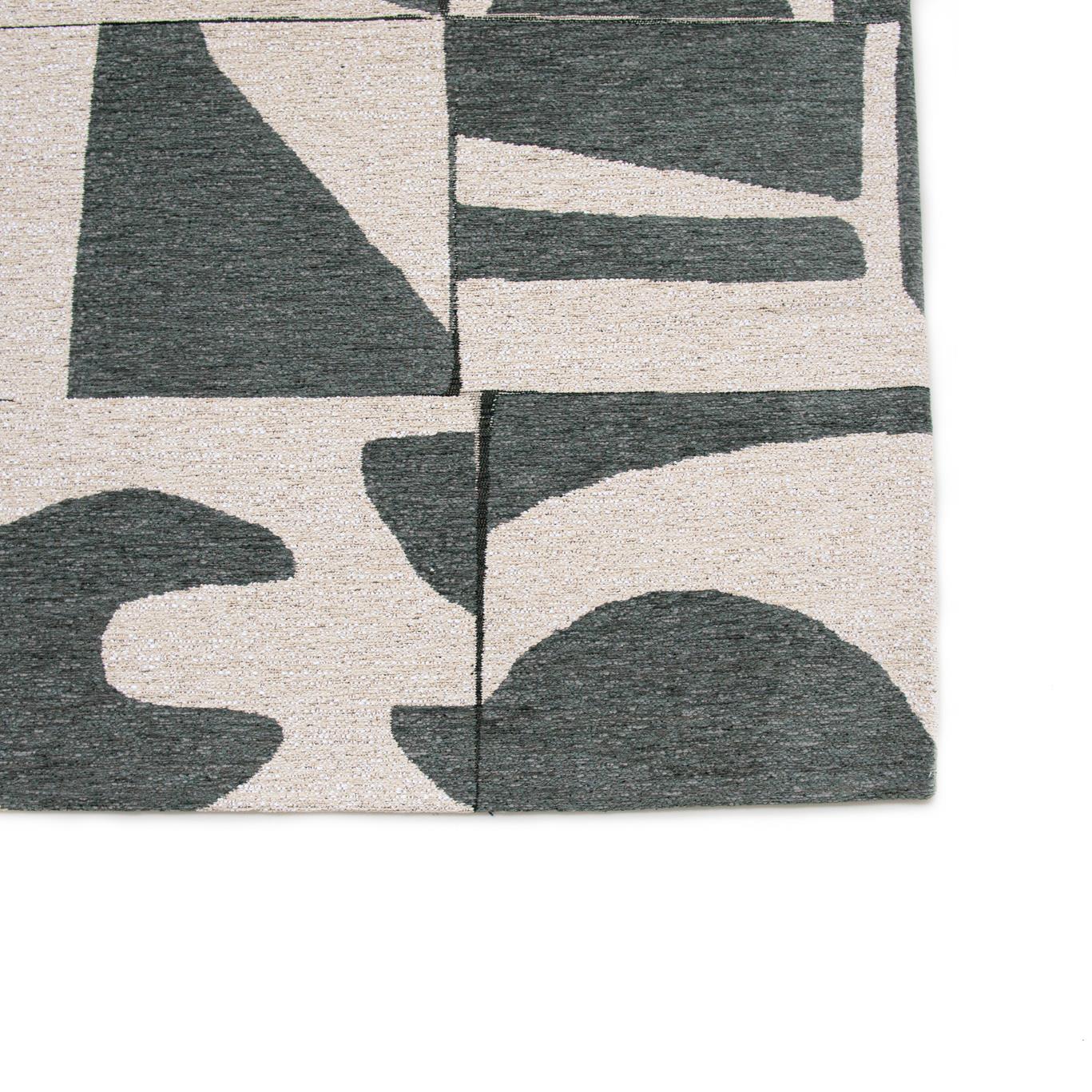 Louis de Poortere Craft Papercut Runner 80 x 250 cm - Sea Spray