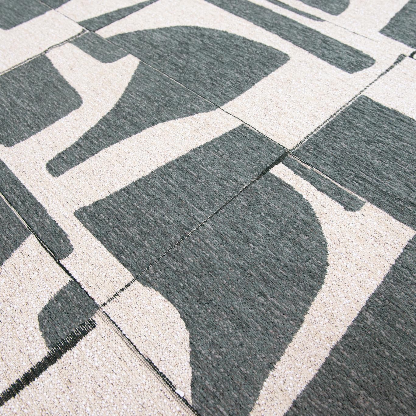 Louis de Poortere Craft Papercut Vloerkleed 140 x 200 cm - Sea Spray
