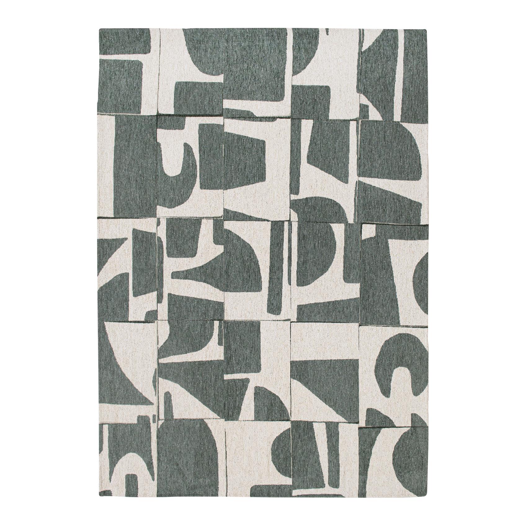 Louis de Poortere Craft Papercut Vloerkleed 170 x 240 cm - Sea Spray