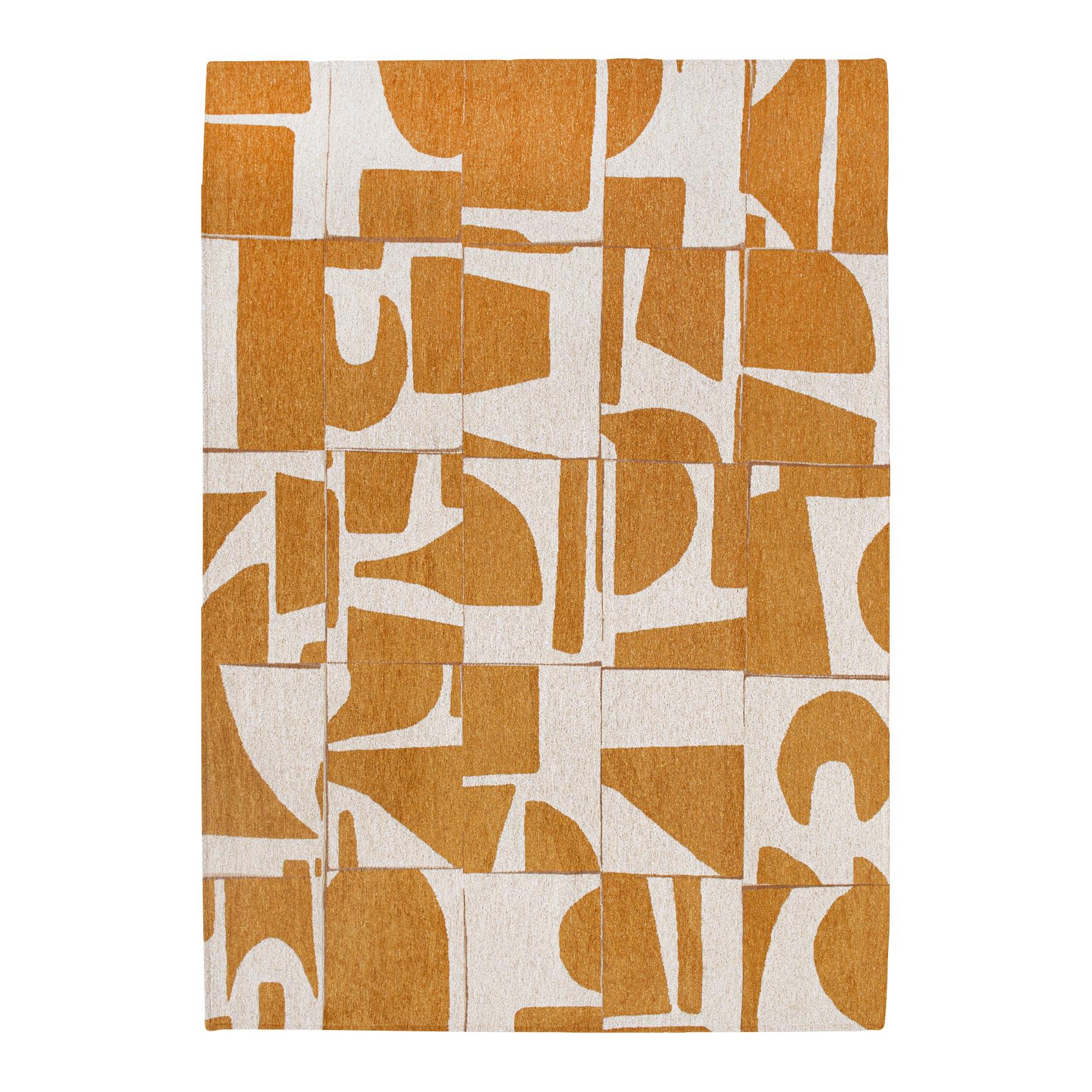 Louis de Poortere Craft Papercut Vloerkleed 140 x 200 cm - Curry