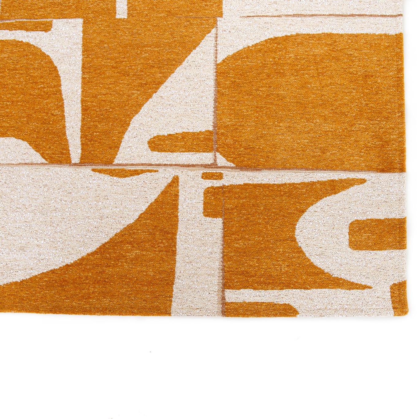 Louis de Poortere Craft Papercut Runner 80 x 250 cm - Curry