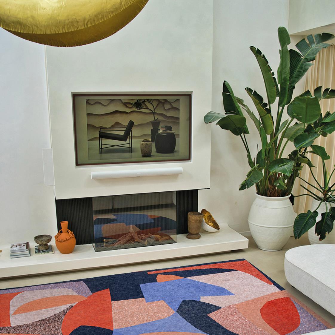 Louis de Poortere Shapes Gallery Vloerkleed 200 x 280 cm - Carpe Diem