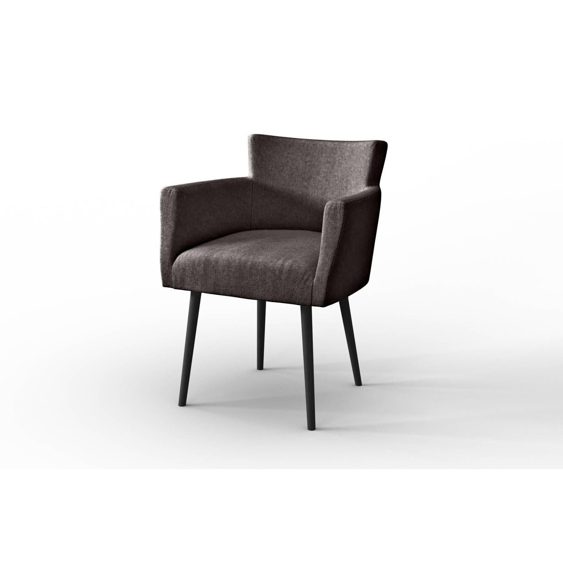 NADUVI Collection Set van 2 eetkamerstoelen Billie linnen