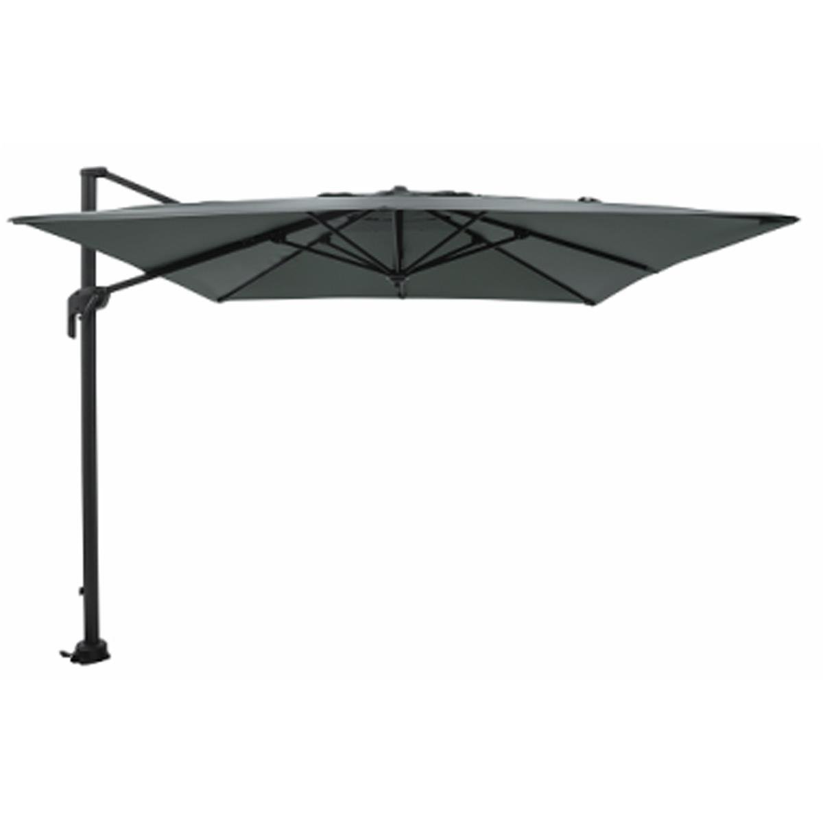 Giga Living - Zweefparasol Vierkant - Donkergrijs - 250x250cm - Colmar
