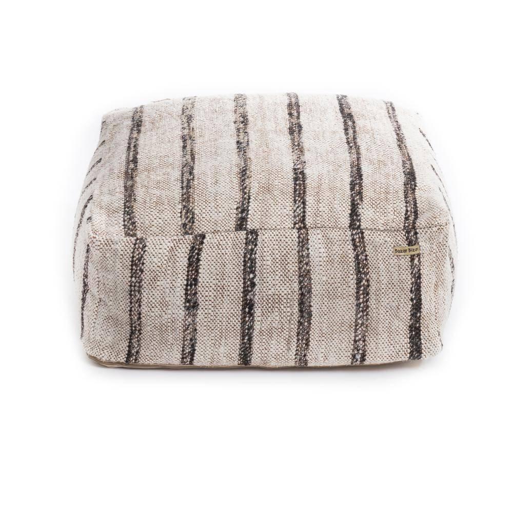 The Oh My Gee Pouffe - Bohemian White