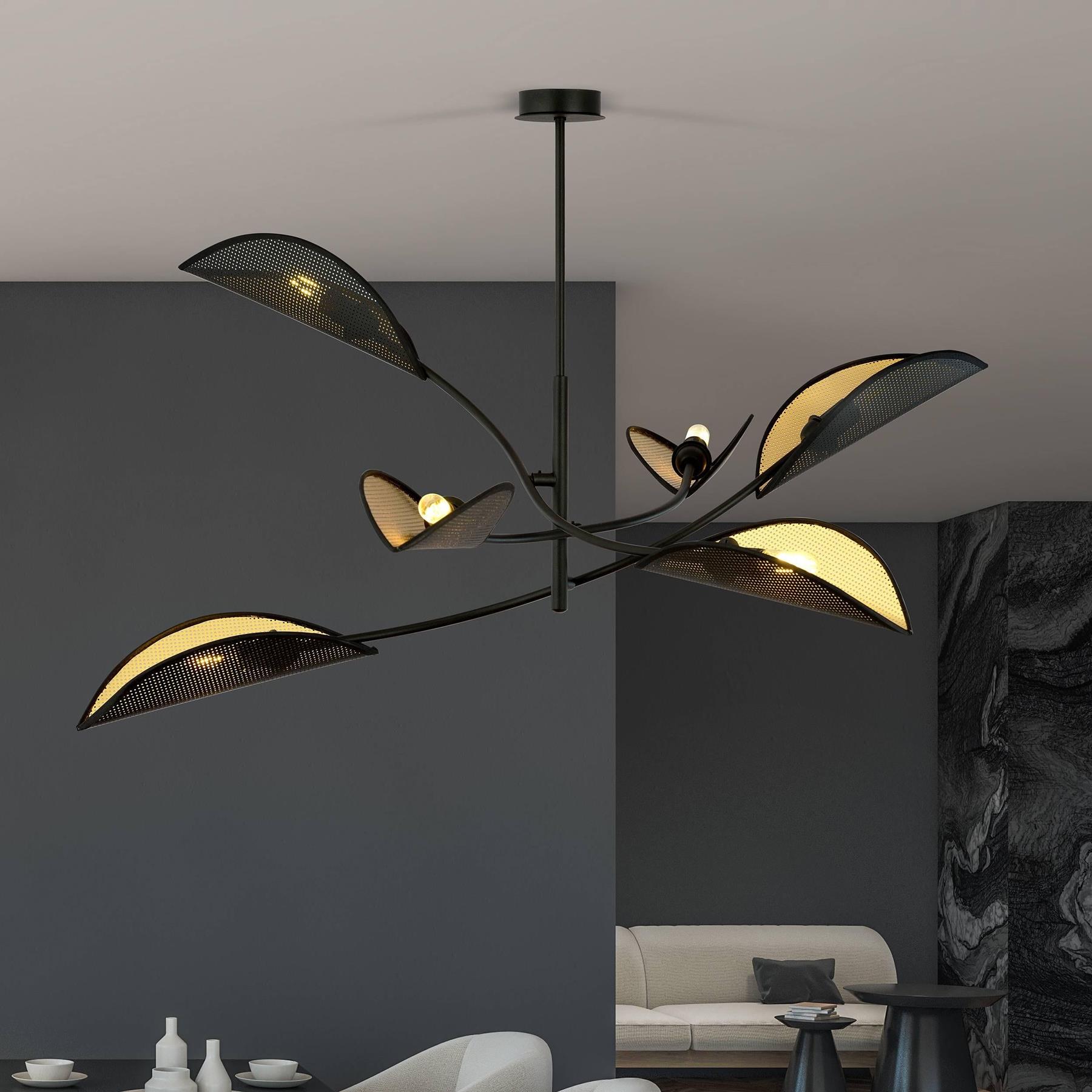 Casa Caron 6-lichts plafondlamp Lorah