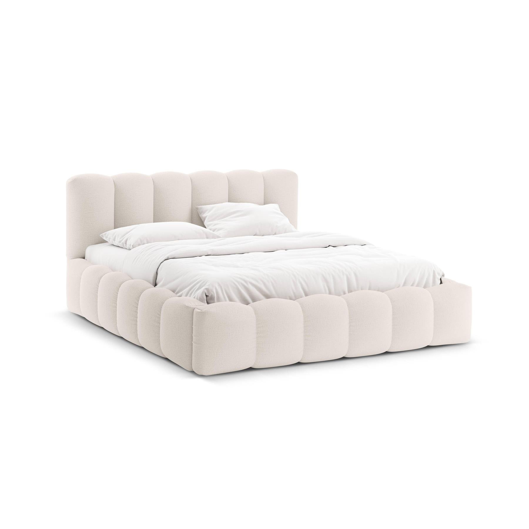Micadoni Bedframe met opbergvak Lupine 160 x 200 cm
