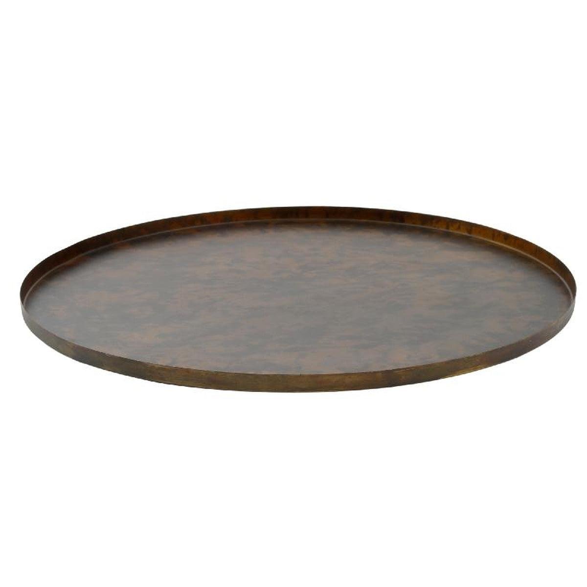 PTMD Plateau Cars - 40x40x1 cm - Ijzer - Messing