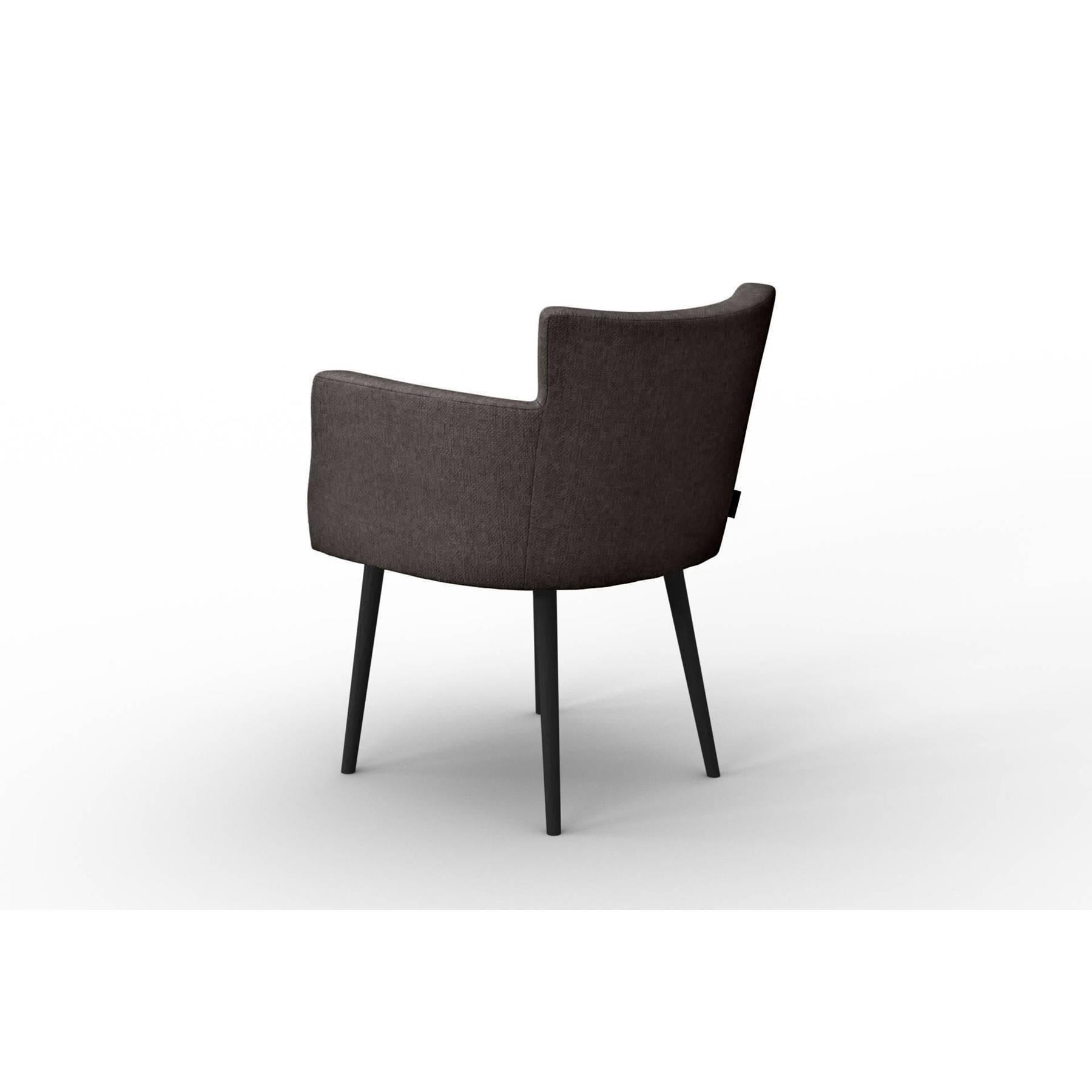 NADUVI Collection Set van 2 eetkamerstoelen Billie linnen