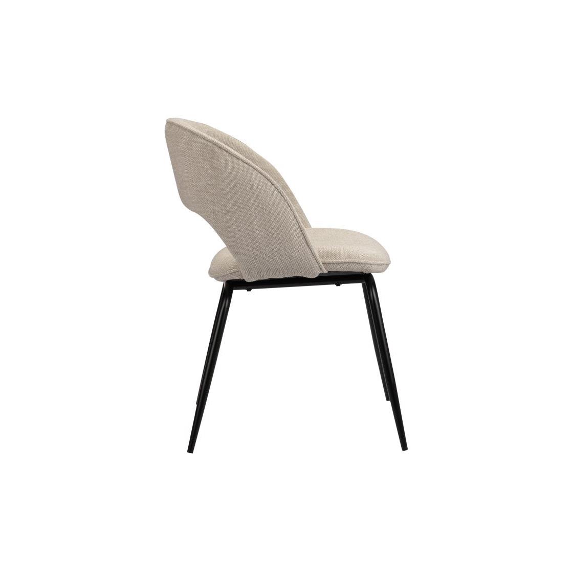 Pole to Pole - Rainbow stoel - Chenille - Beige