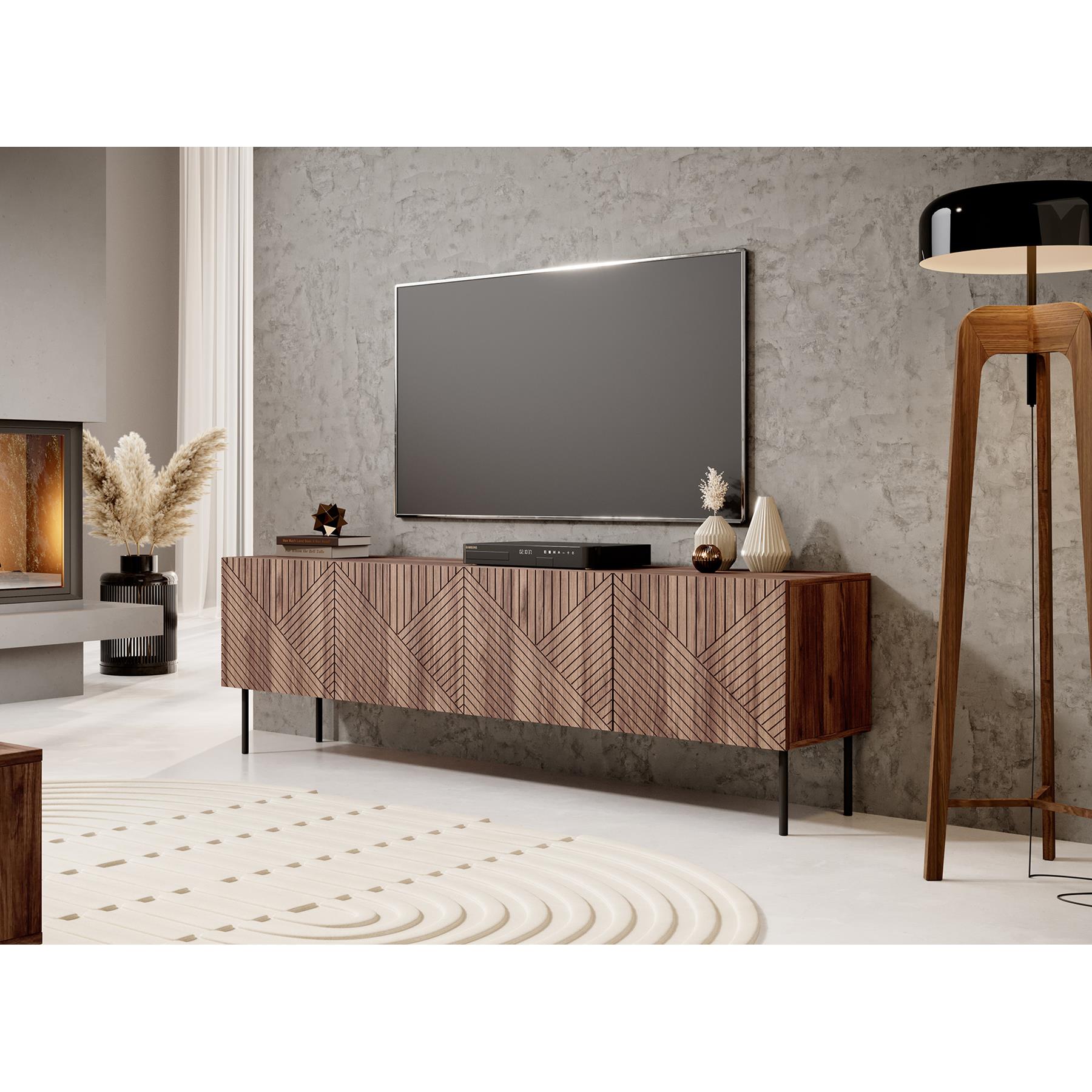 Meubella TV-Meubel Adelaide - Eiken - 190 cm