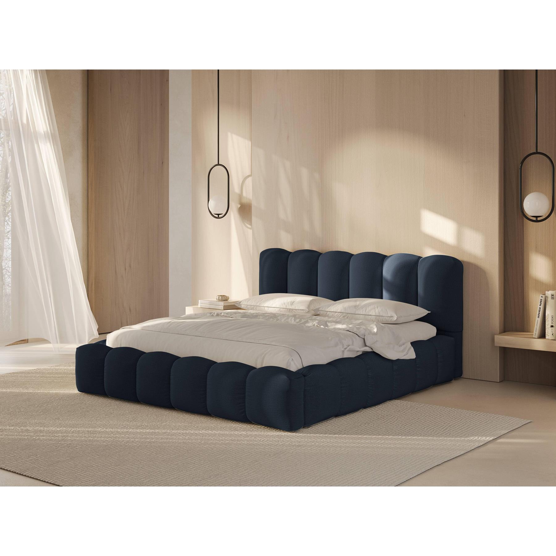 Micadoni Bedframe met opbergvak Lupine 180 x 200 cm