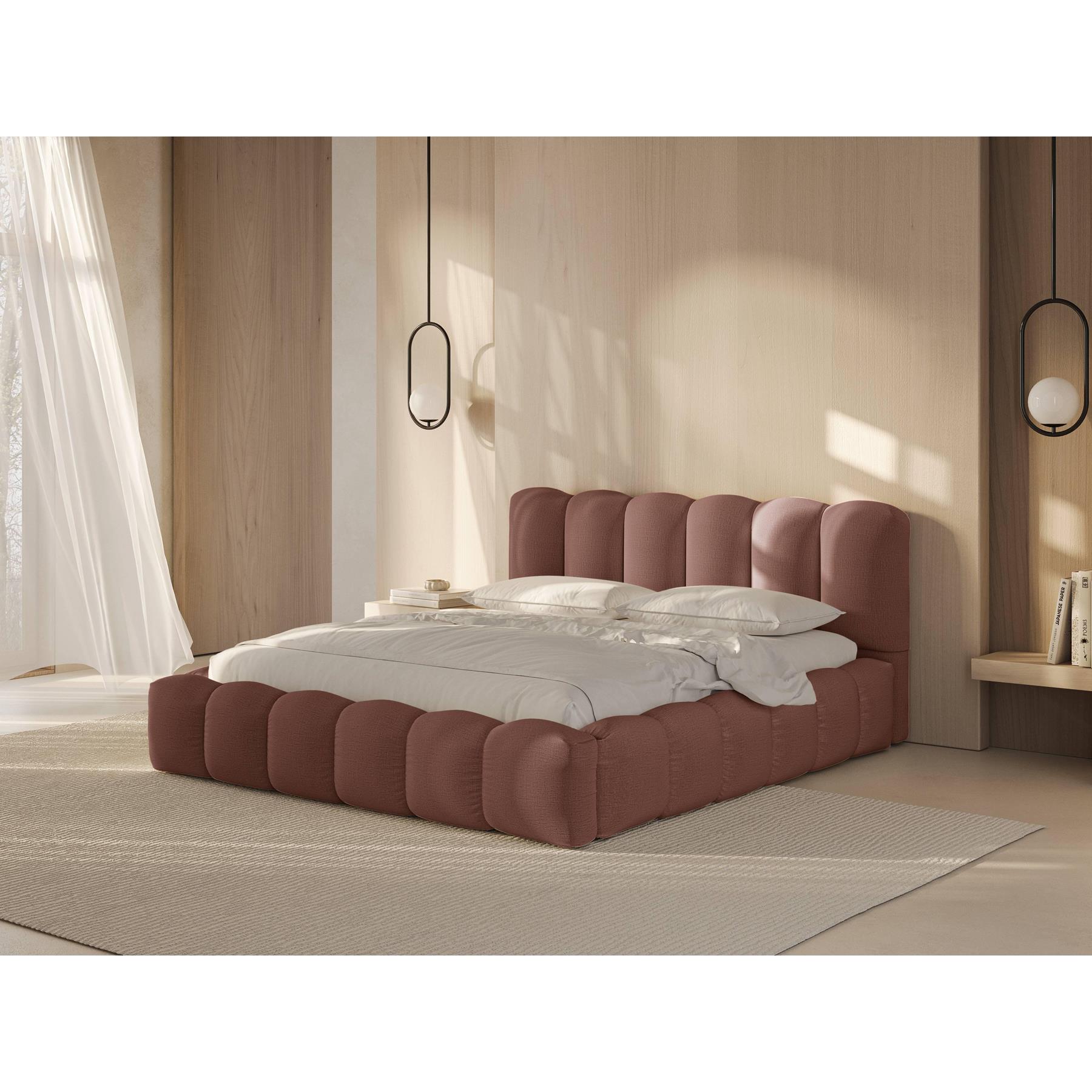 Micadoni Bedframe met opbergvak Lupine 180 x 200 cm
