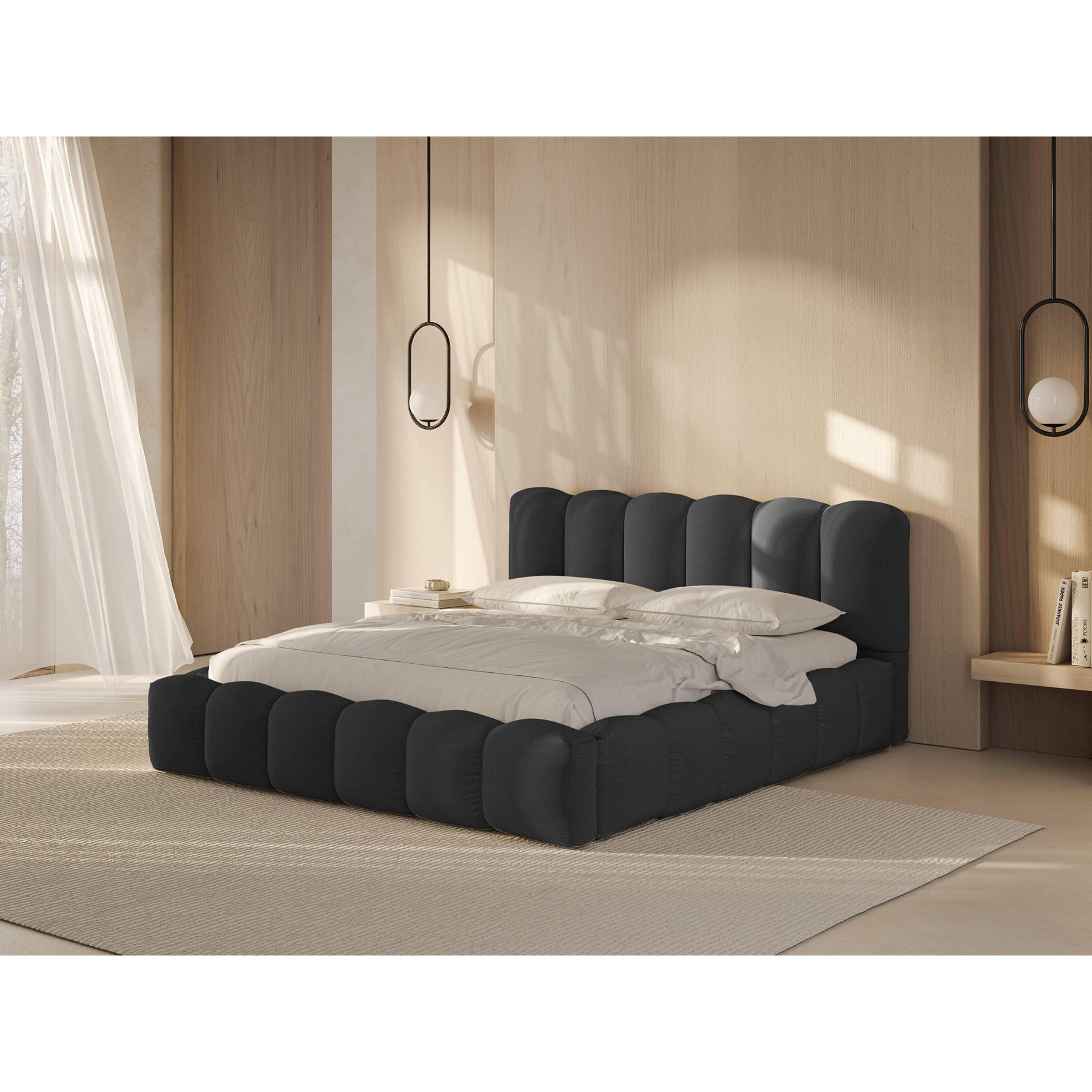 Micadoni Bedframe met opbergvak Lupine 140 x 200 cm