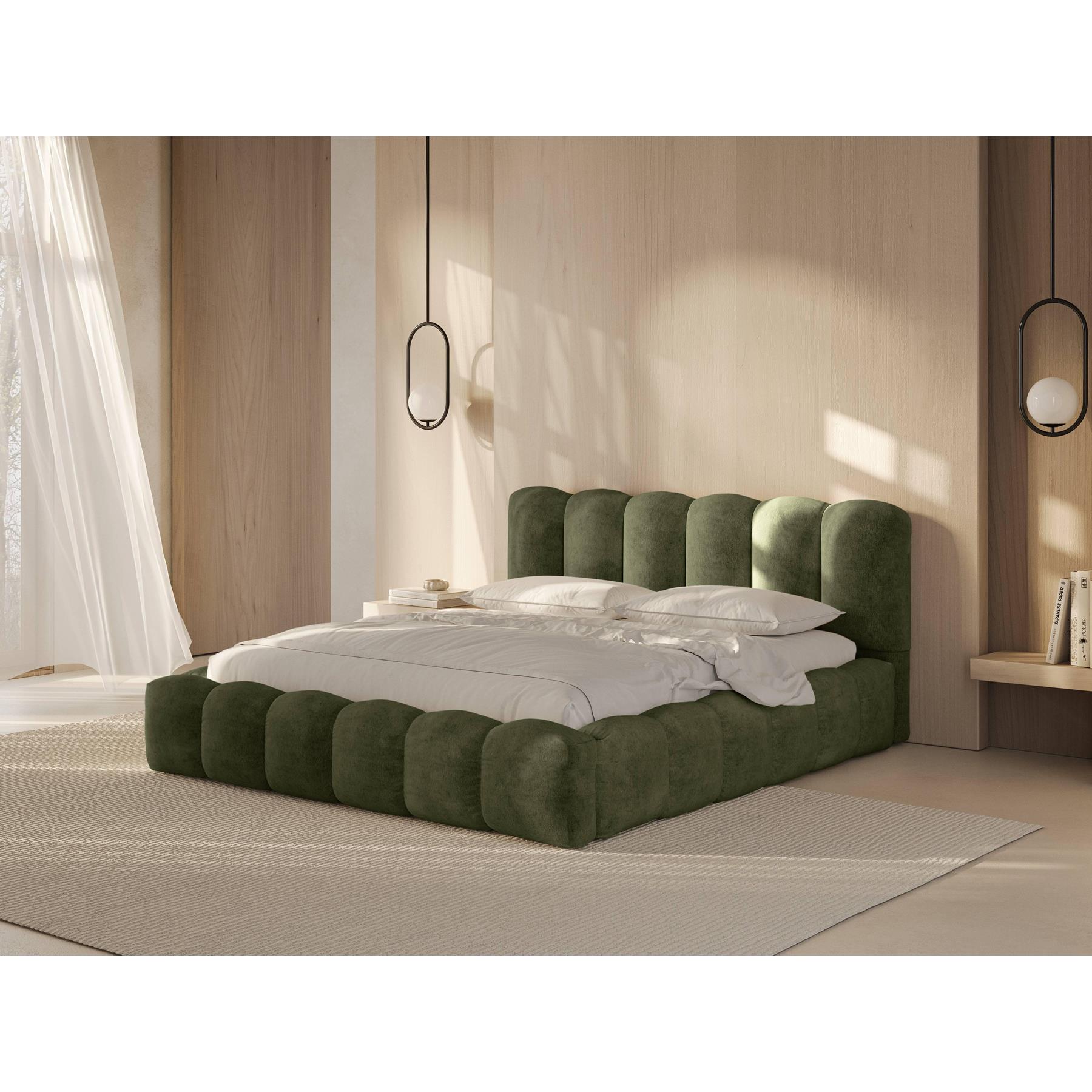Micadoni Bedframe met opbergvak Lupine 140 x 200 cm