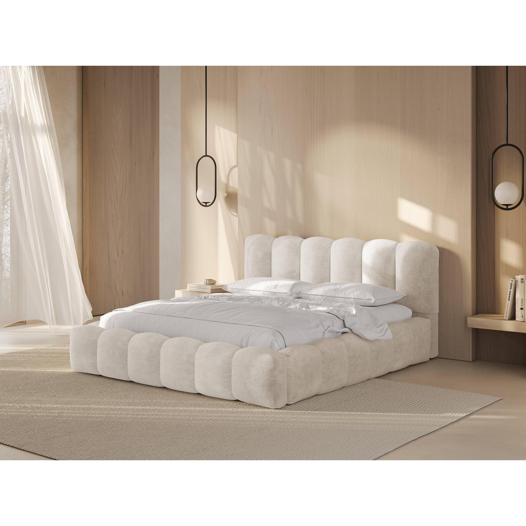 Micadoni Bedframe met opbergvak Lupine 140 x 200 cm