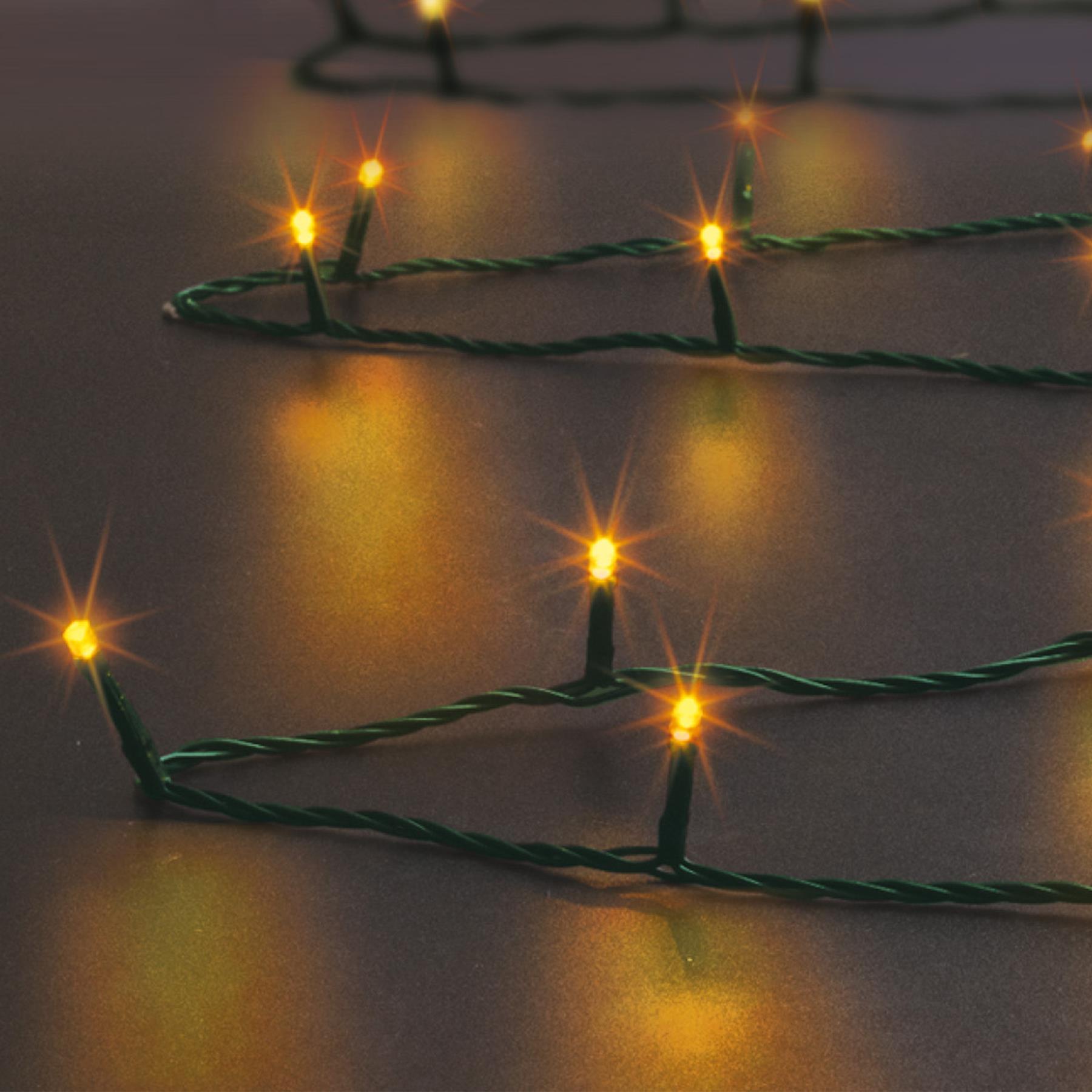 Feeric lights kerstverlichting - warm wit - 7 meter - 96 leds